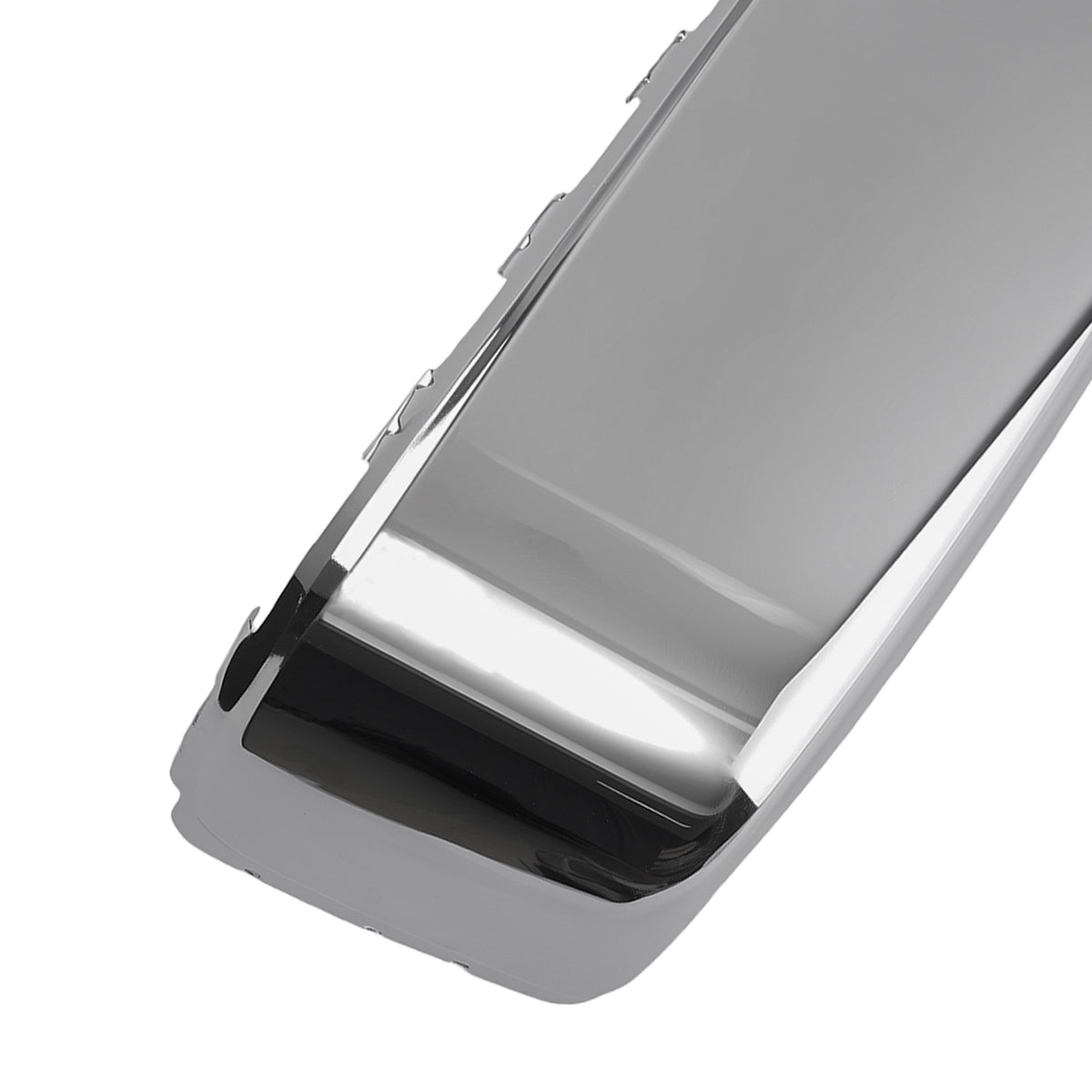 Bumper End Set compatible For Silverado 1500 LS 2007-2013 Steel Chrome 15284308 W/O Sensor