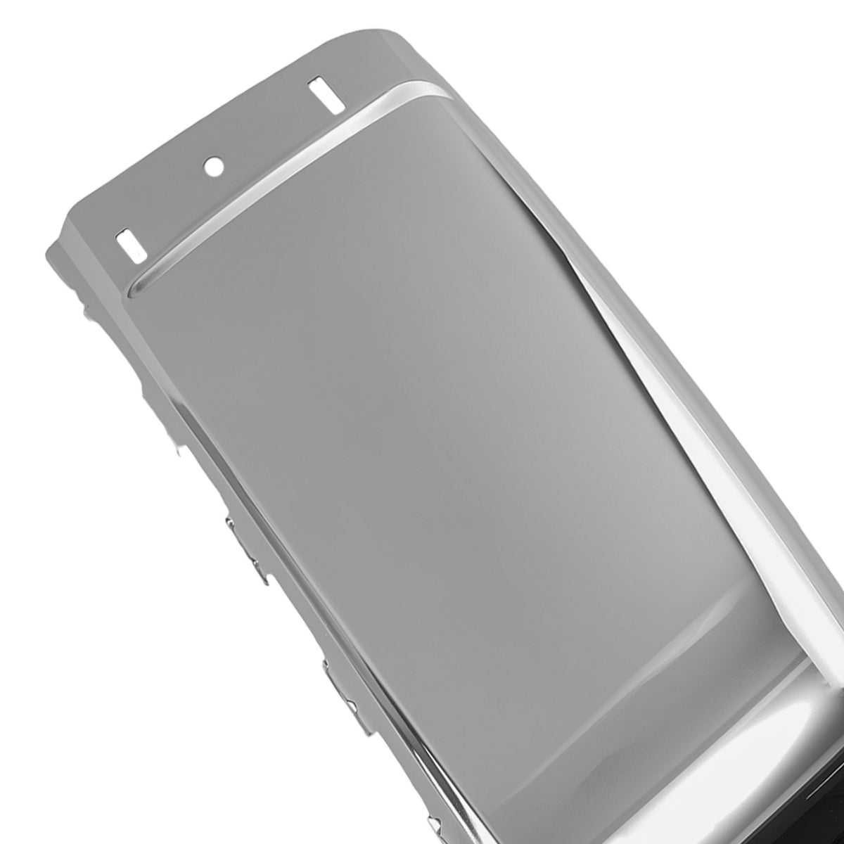 Bumper End Set compatible For Silverado 1500 LS 2007-2013 Steel Chrome 15284308 W/O Sensor