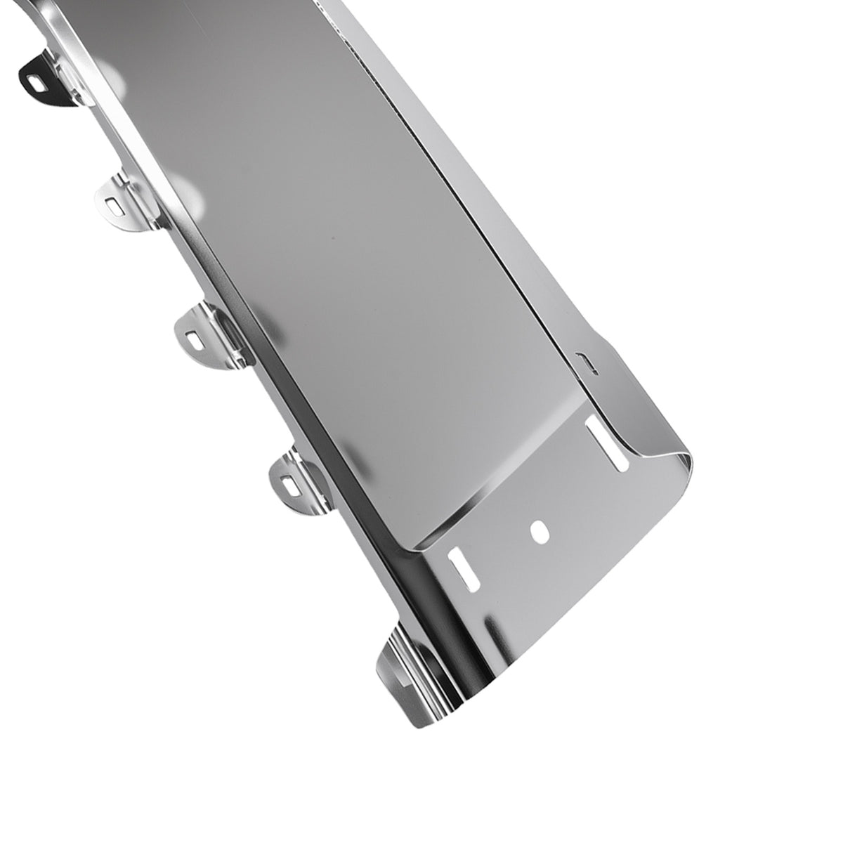 Bumper End Set compatible For Silverado 1500 LS 2007-2013 Steel Chrome 15284308 W/O Sensor