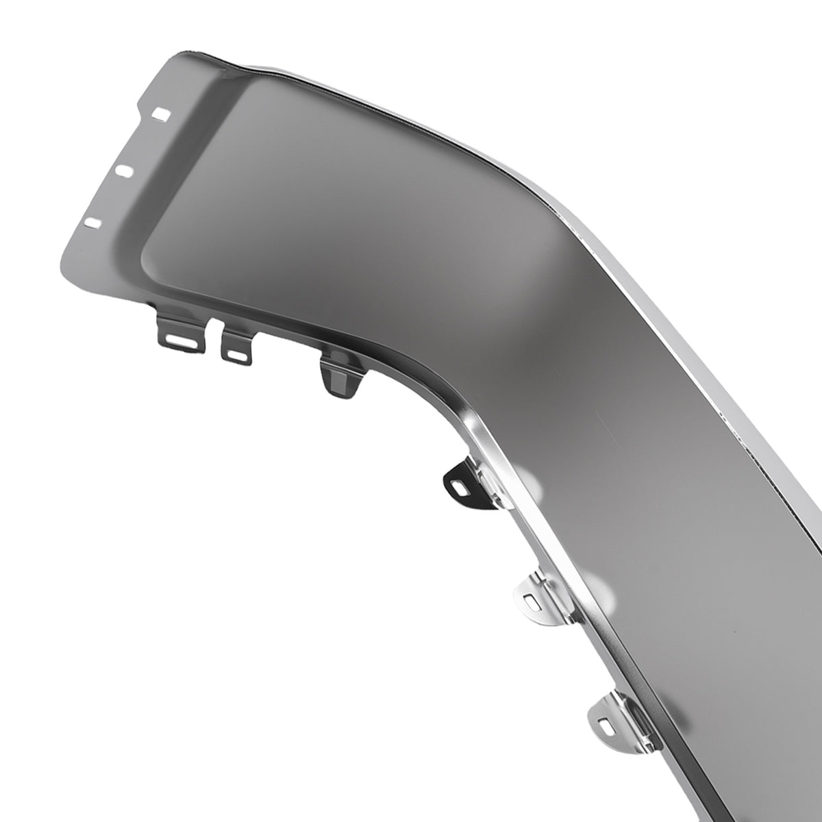 Bumper End Set compatible For Silverado 1500 LS 2007-2013 Steel Chrome 15284308 W/O Sensor