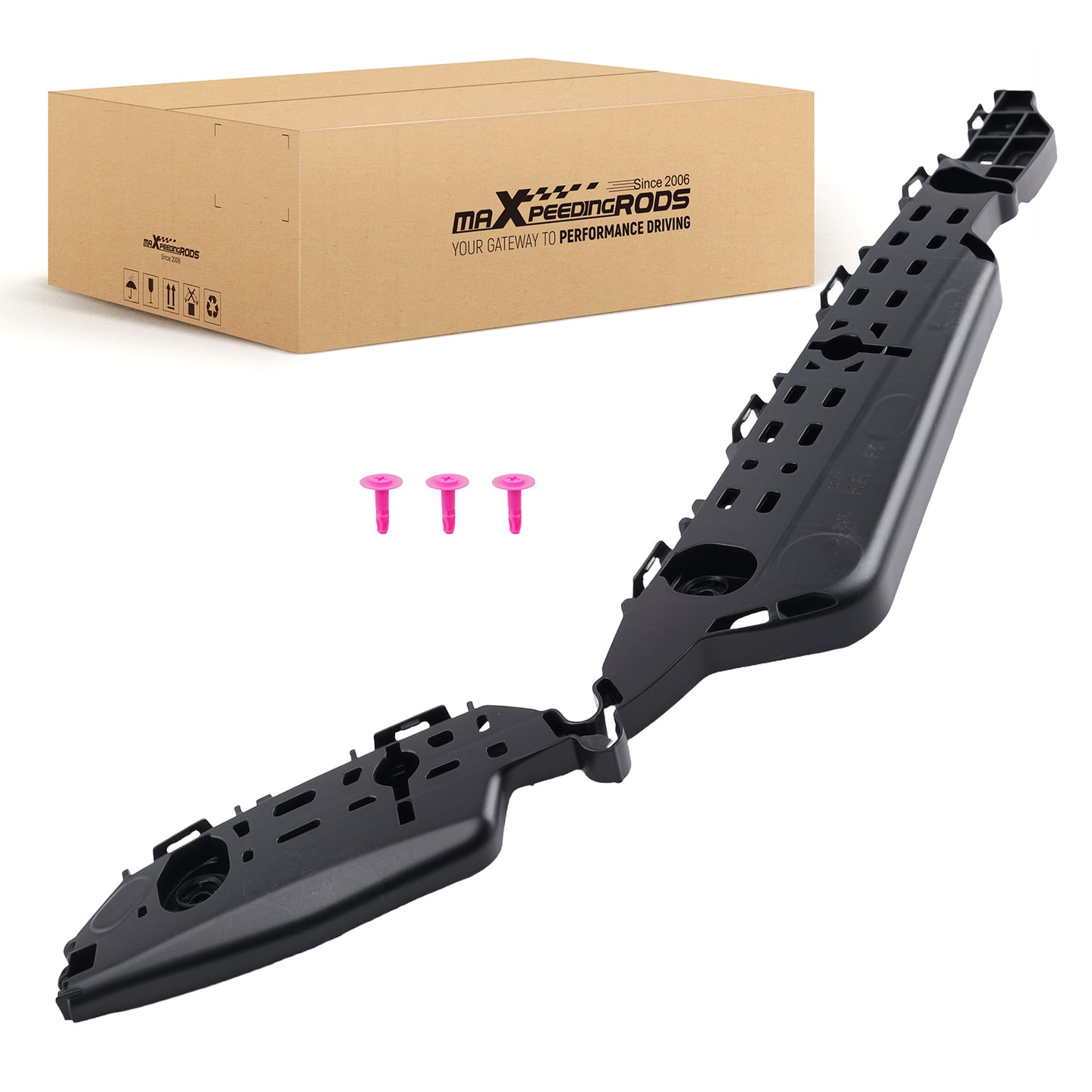Bumper Bracket Fit For 2020-2024 compatible For Toyota Highlander Rear Passenger Side TO1143137