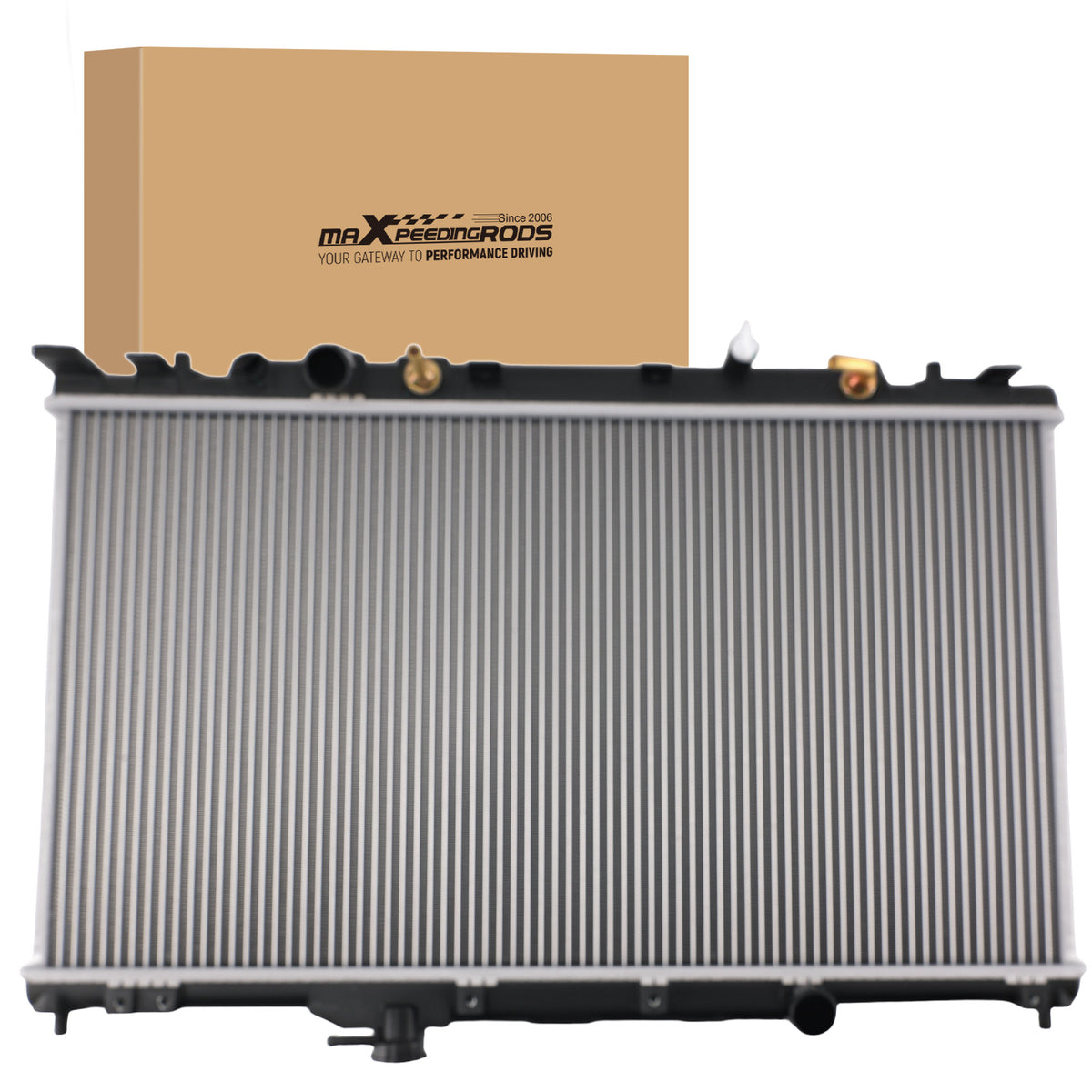 Aluminum Cooling Radiator Assembly compatible For Honda Element 2.4L AT 2007-11