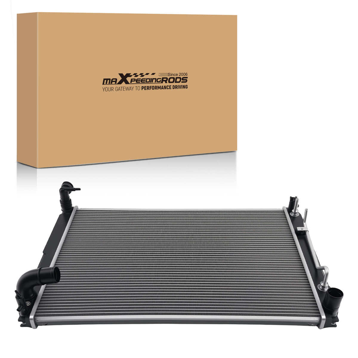 Aluminum Coolant Radiator compatible For Toyota Sienna 2007-2010 160410P200 3638