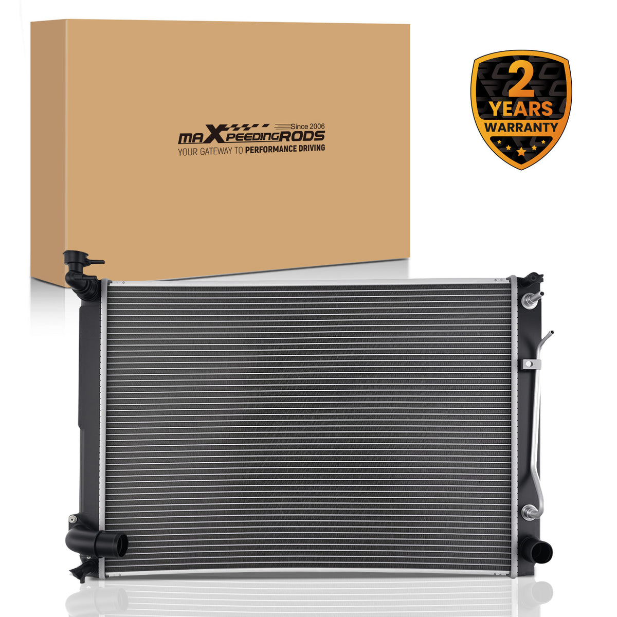 Aluminum Coolant Radiator compatible For Toyota Sienna 2007-2010 160410P200 3638