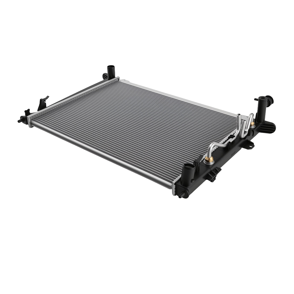 Aluminum Cooling Radiator compatible For Hyundai Genesis 4.6L 2009-2012 253103M900