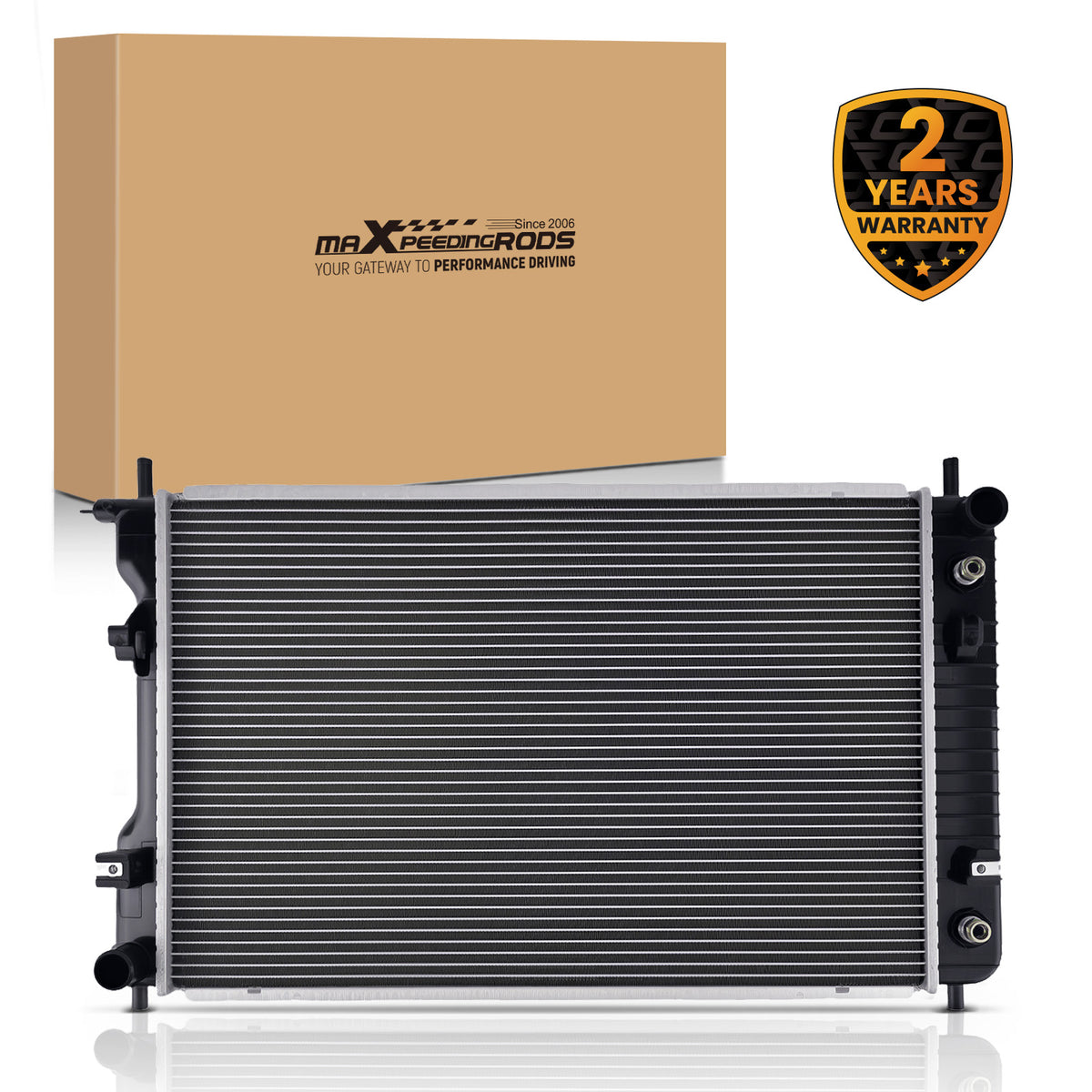 Aluminum Core Radiator compatible For Chevy Equinox GMC Terrain 10-17 19130404 AT