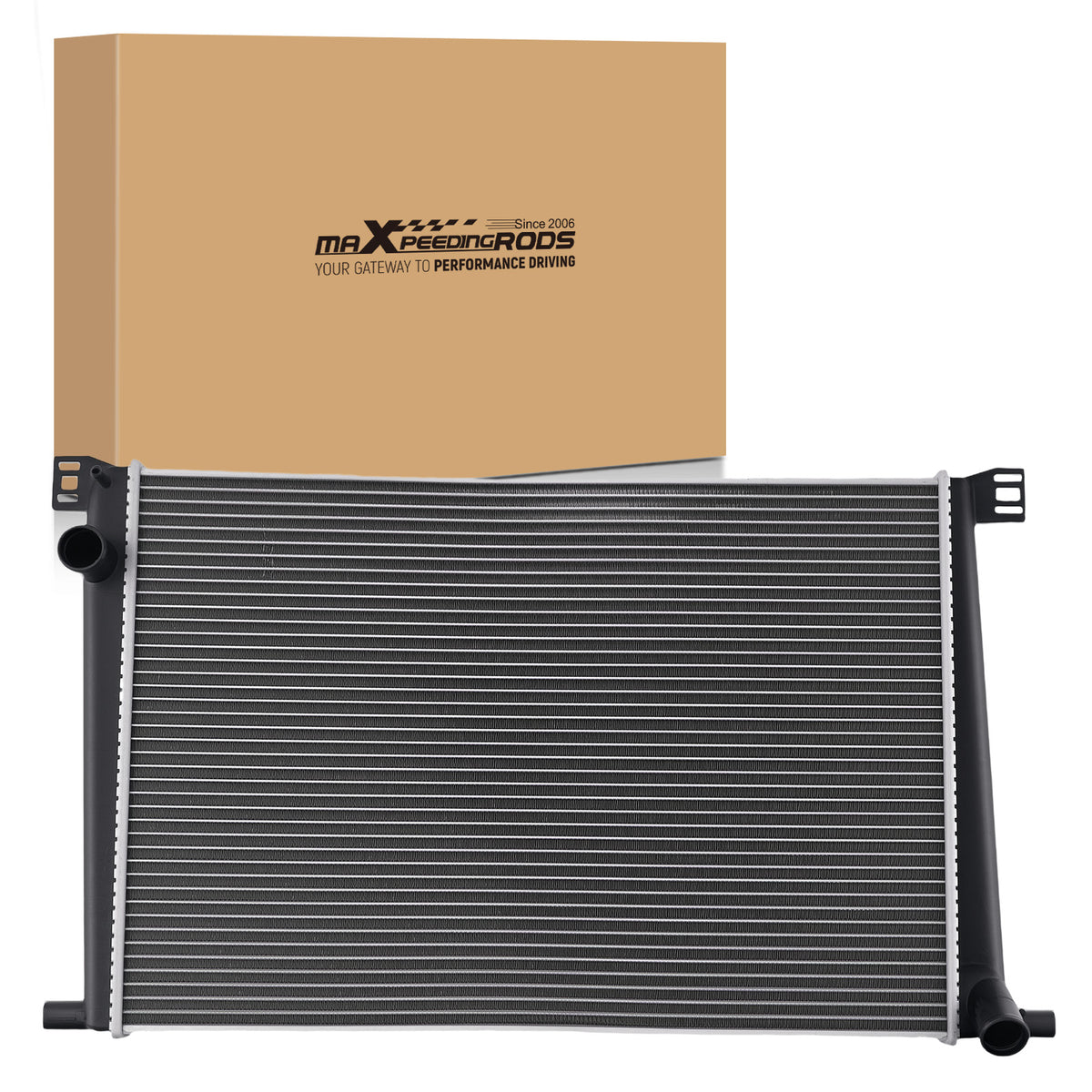 Aluminum Engine Radiator compatible For Mini Cooper 2007-2015 17117535099 CU13167
