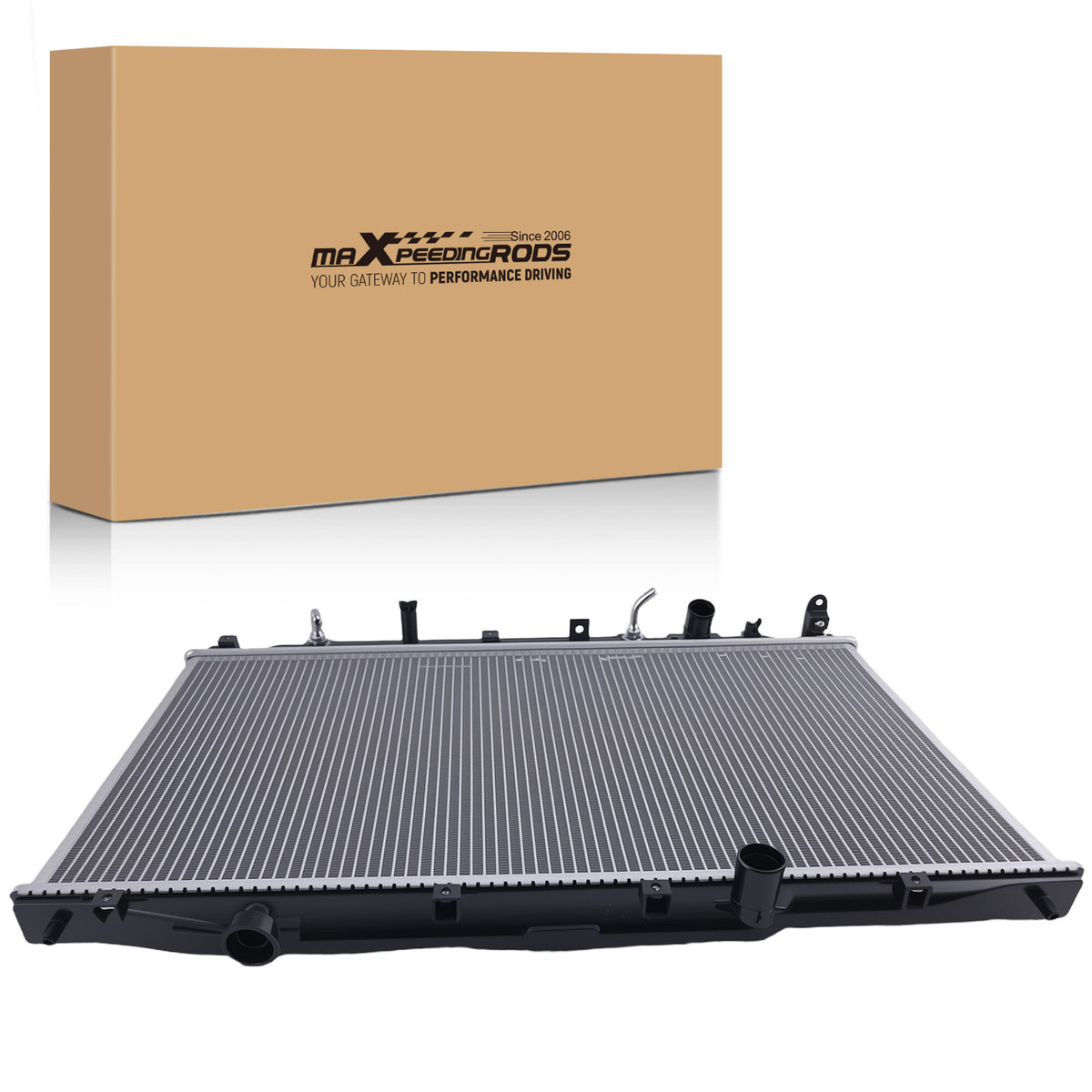 Aluminum Core Radiator compatible For ACURA TL 3.5L/3.7L 2009-2014 813179 Plastic Tank