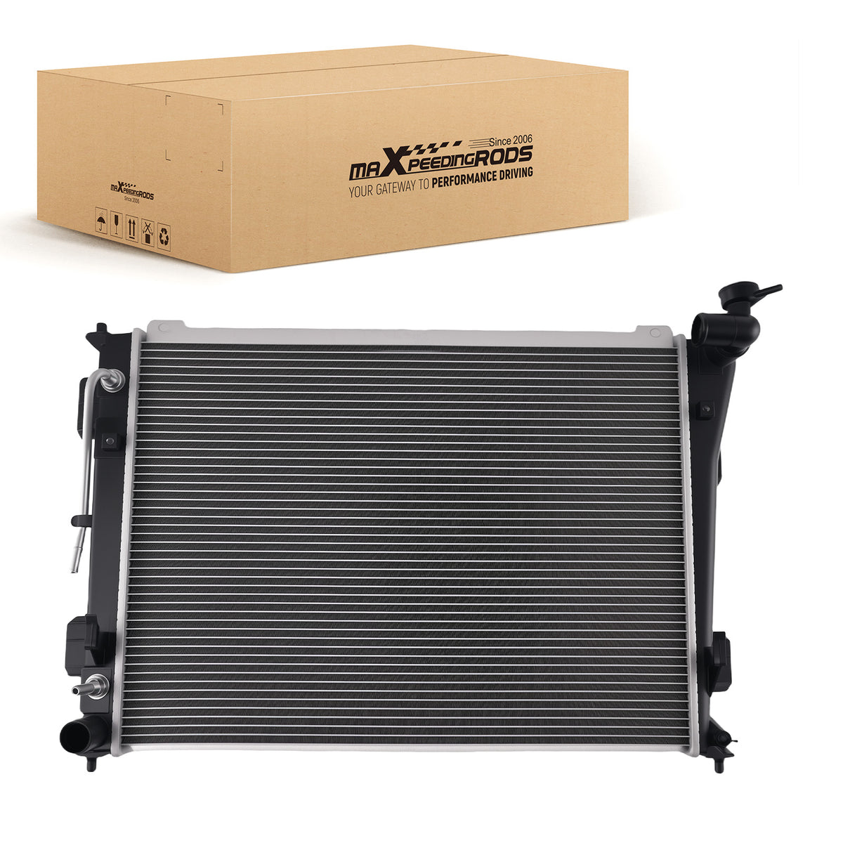 Aluminum Core Radiator compatible For Kia Optima 2.4L 2011-2015 RAD13191 253103Q500