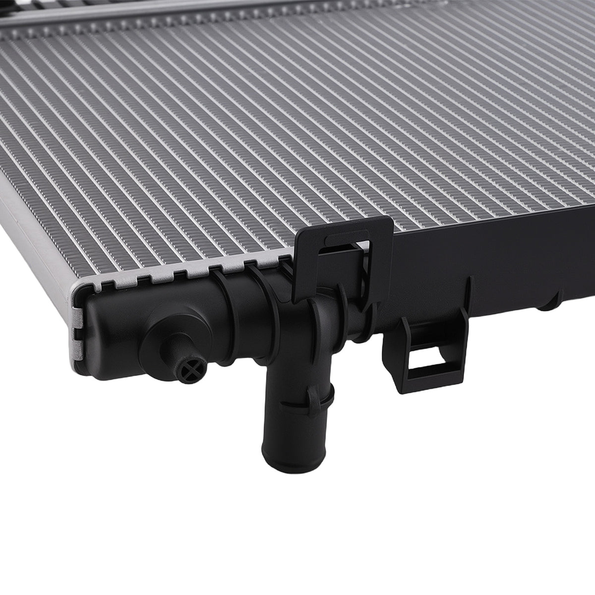 Aluminum Coolant Radiator compatible For Ford Fiesta 1.6L MT 2001-2018 8V518005BF