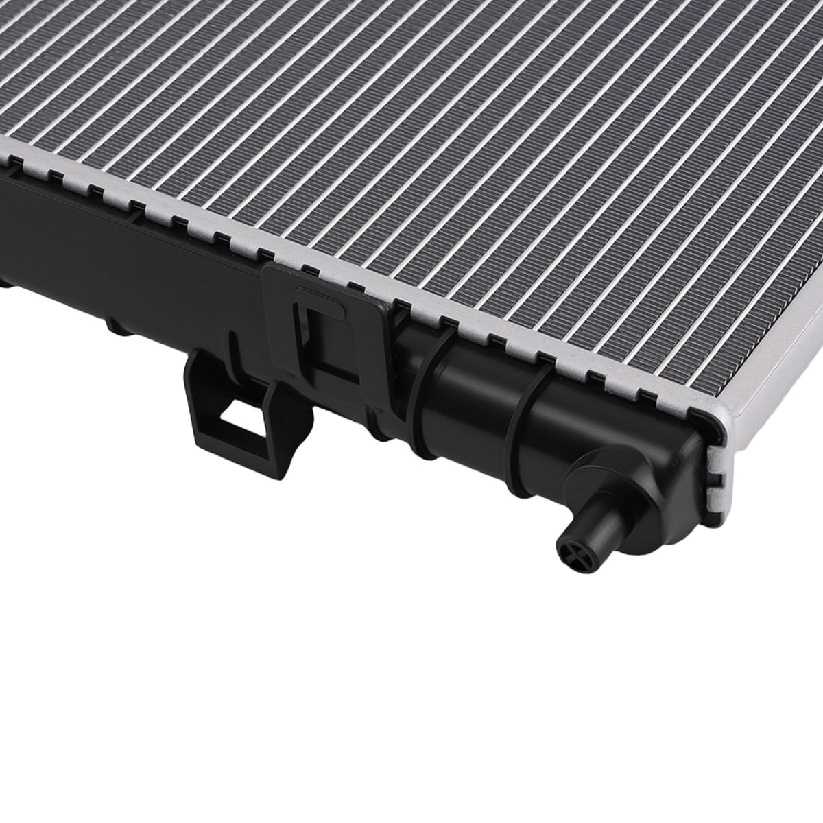 Aluminum Coolant Radiator compatible For Ford Fiesta 1.6L MT 2001-2018 8V518005BF