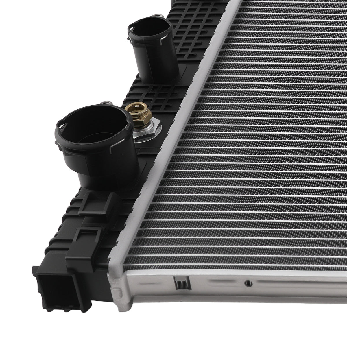 Aluminum Radiator For 08-12 compatible For Mercedes-Benz C250/C350/SLK250/GLK350 2045000403
