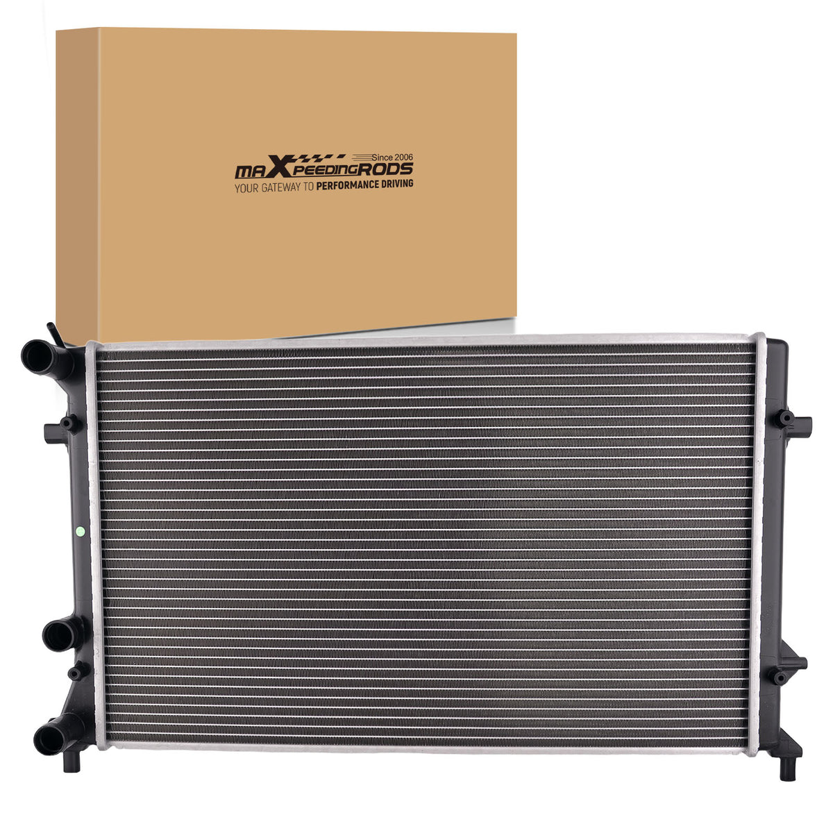 Aluminum Coolant Radiator Assembly compatible For VW Passat Beetle 2012-2014