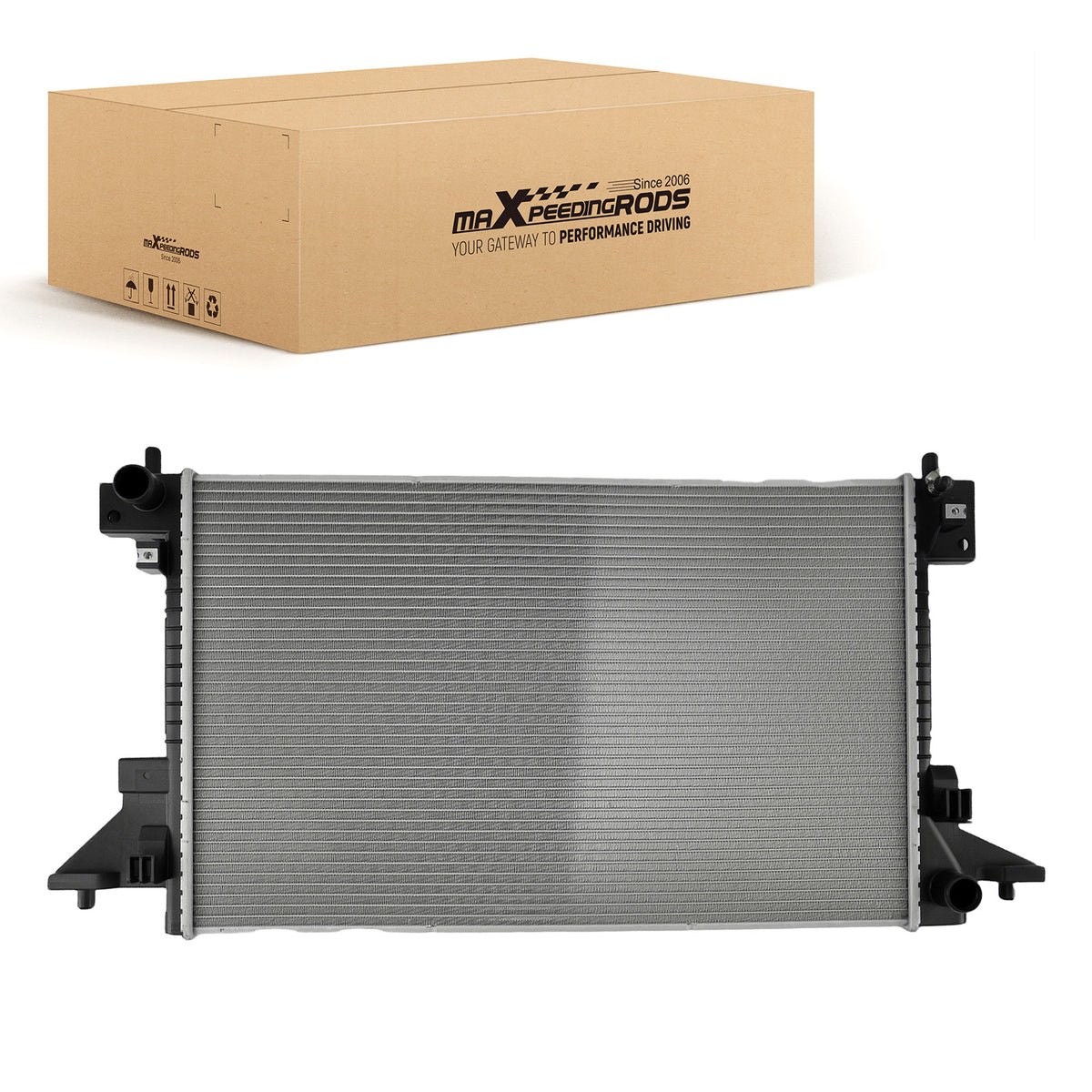 Aluminum Radiator compatible For Chevrolet Volt 2011-2015 compatible For Cadillac ELR 2014-2016 13271