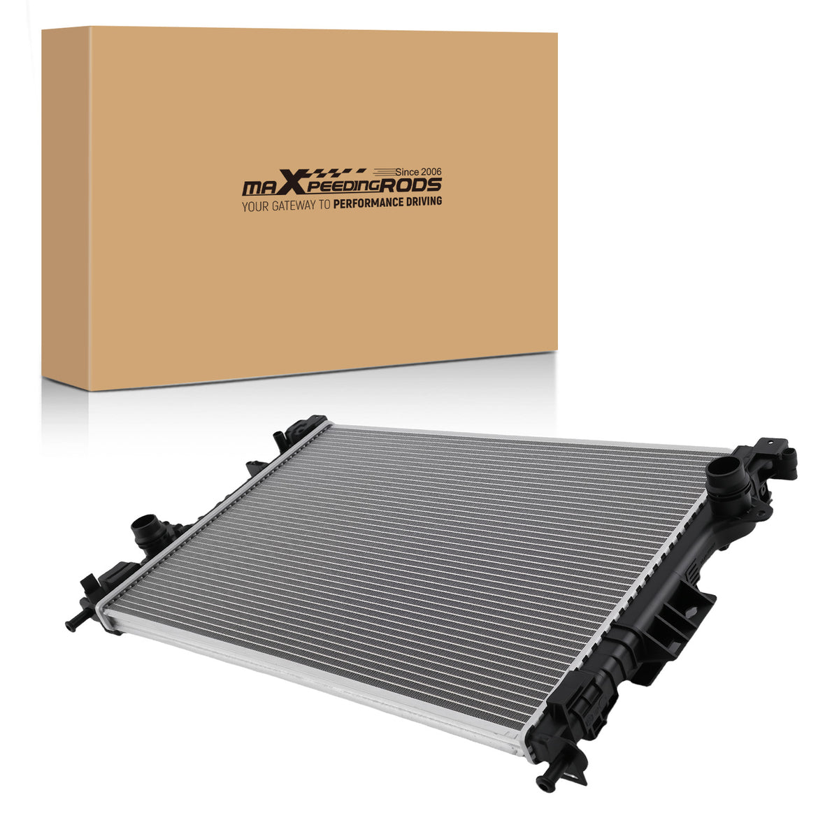 Aluminum Radiator Cooling Assembly compatible For Land Rover Evoque/LR2 2008-2017 31368059