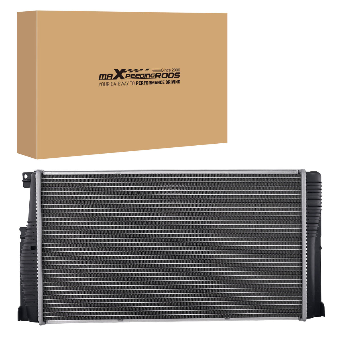 Aluminum Coolant Radiator compatible For BMW 528i xDrive 2.0L 2012-2016 13353 MT