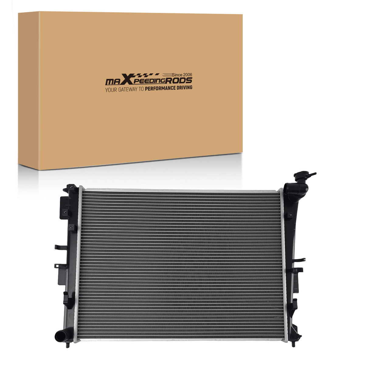 Aluminum Coolant Radiator compatible For Hyundai Sonata Hybrid 2011-2015 13531