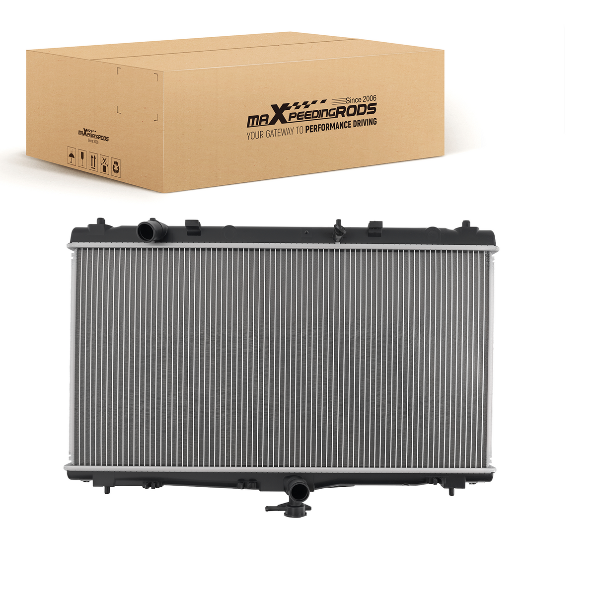 Aluminum Coolant Radiator compatible For Lexus ES300h ES350 2013-2018 1640031850 MT