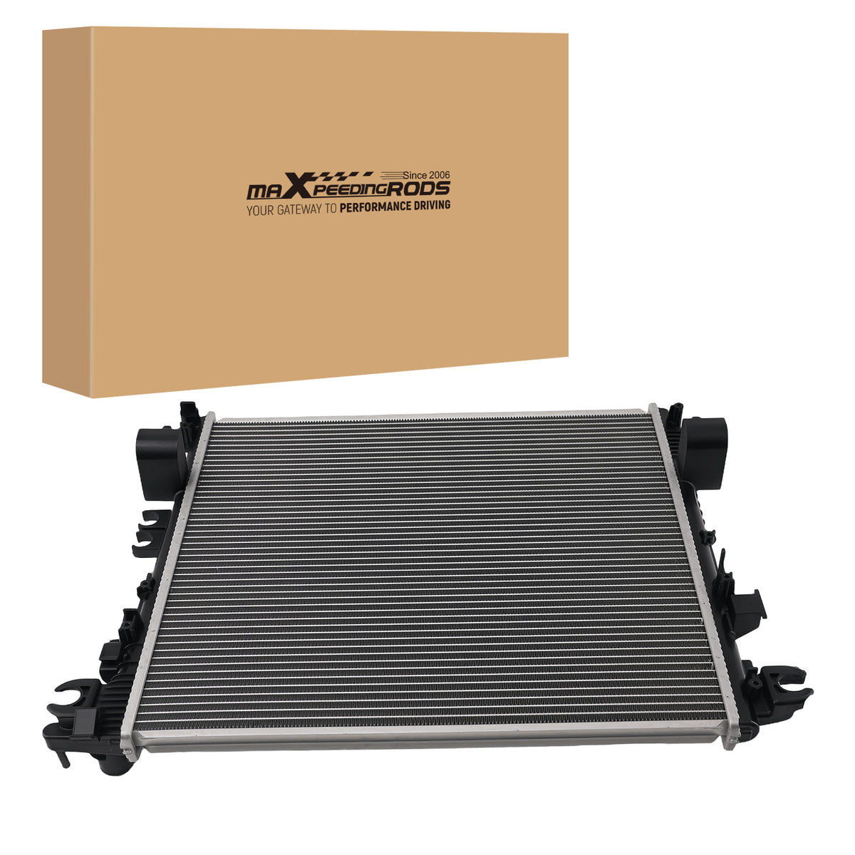 Aluminum Coolant Radiator compatible For Jeep Gladiator/Wrangler 3.6L 2018-2023