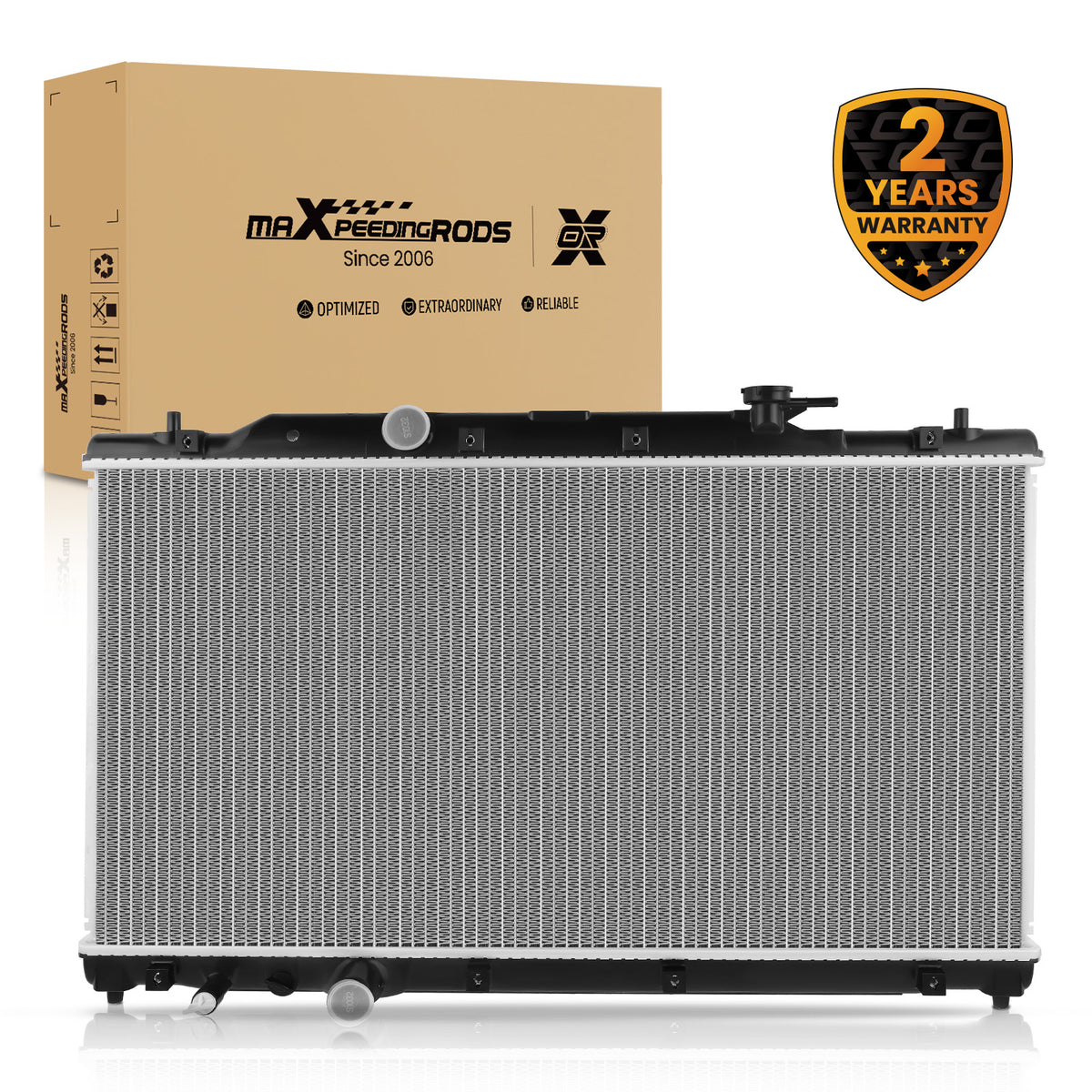 Aluminum Radiator compatible For Honda Accord 1.5 Turbo 19010-64A-A01 2023 2024 New