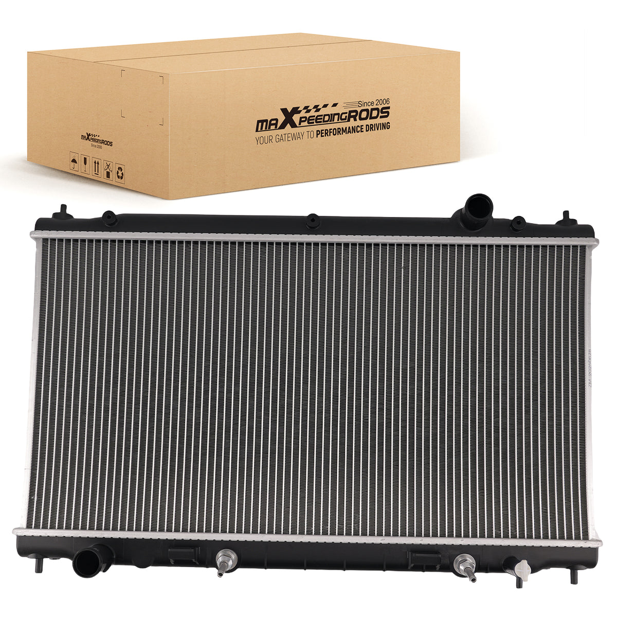 Aluminum Coolant Radiator compatible For INFINITI Q50 3.5L 3.7L 2014-2018 Q13440