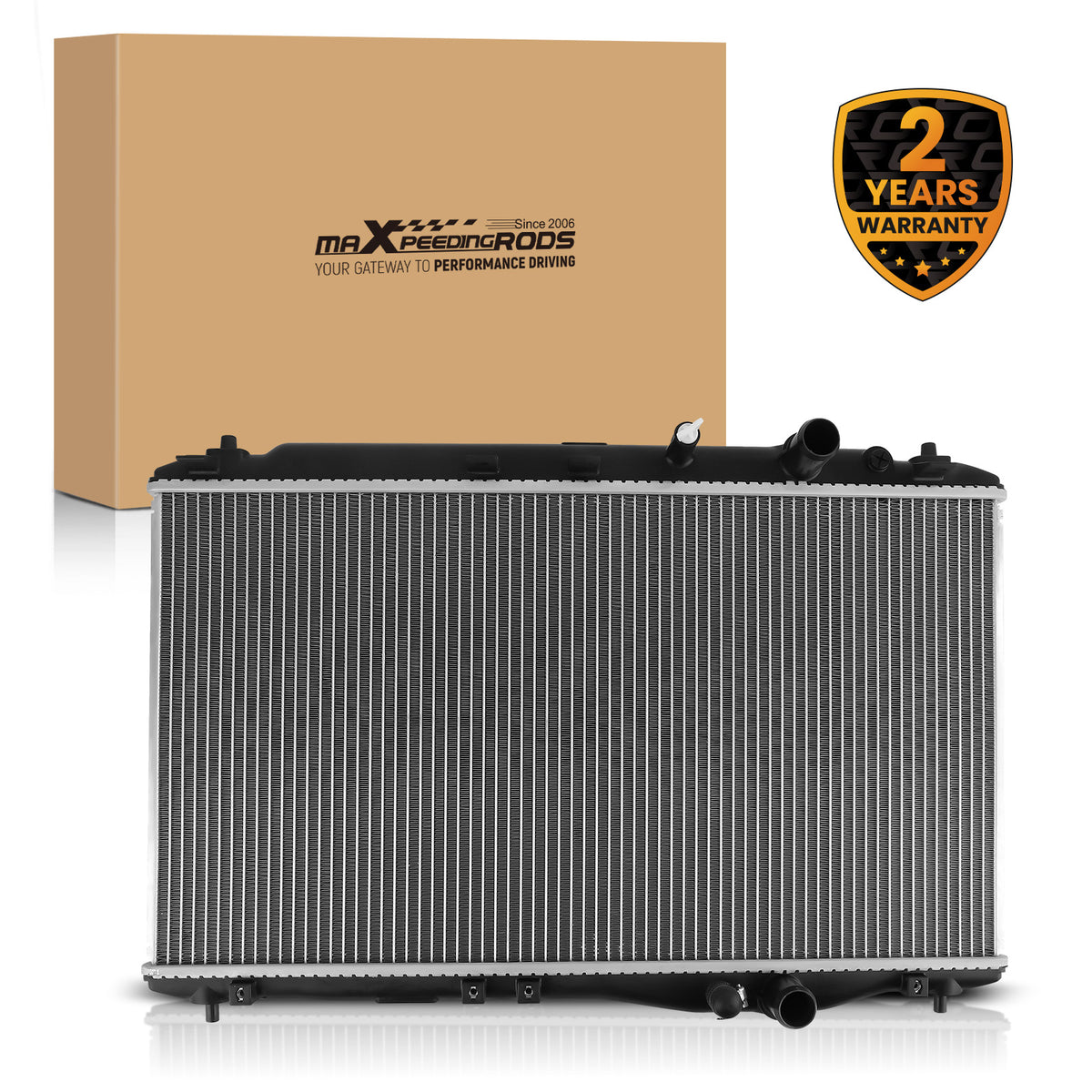 Aluminum Radiator compatible For Acura ILX 2016-20222.4L CU13537 DPI13537 19010R4HA02
