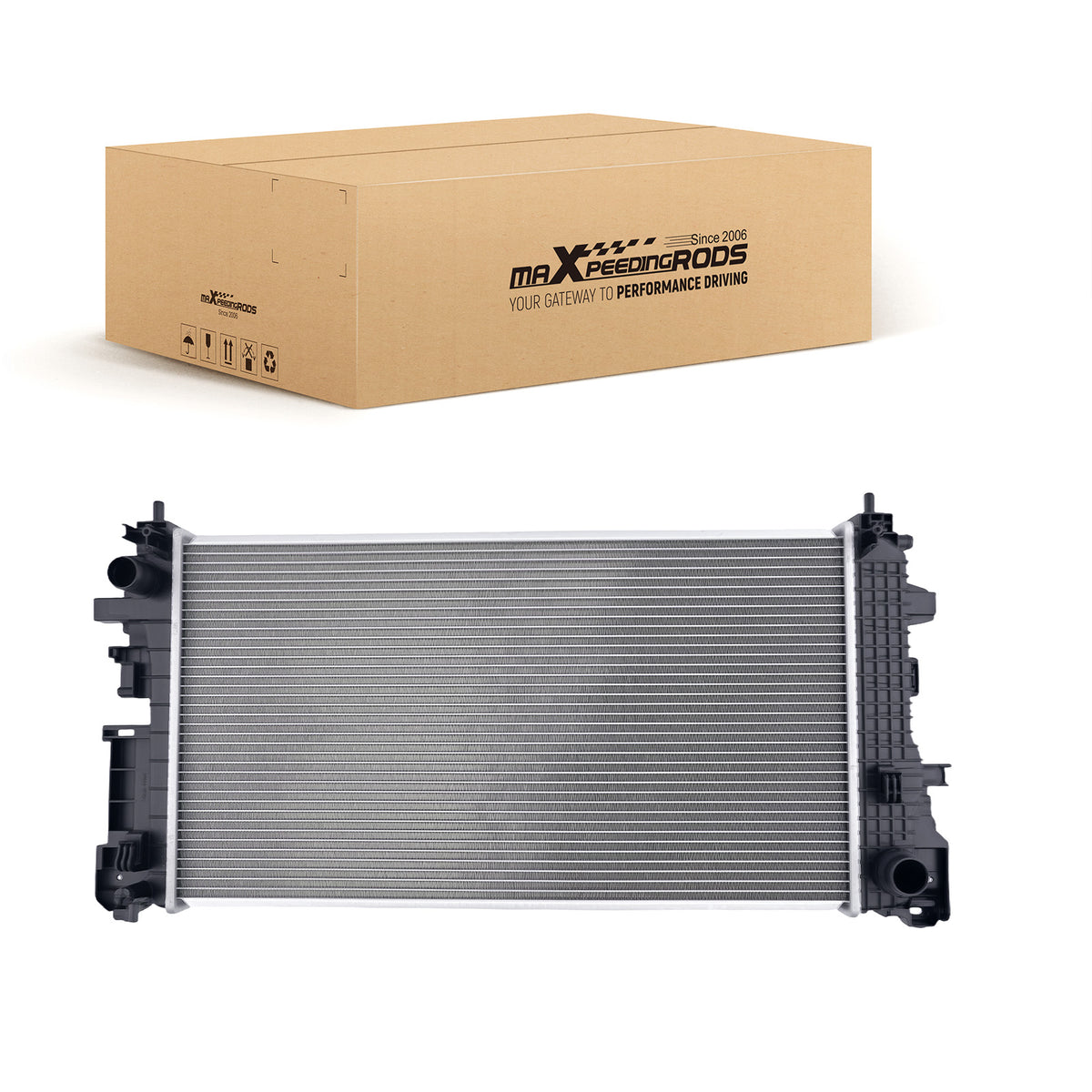 Coolant Radiator compatible For Buick Encore GX 1.3L 2020-2025 13909 42771761 Aluminum