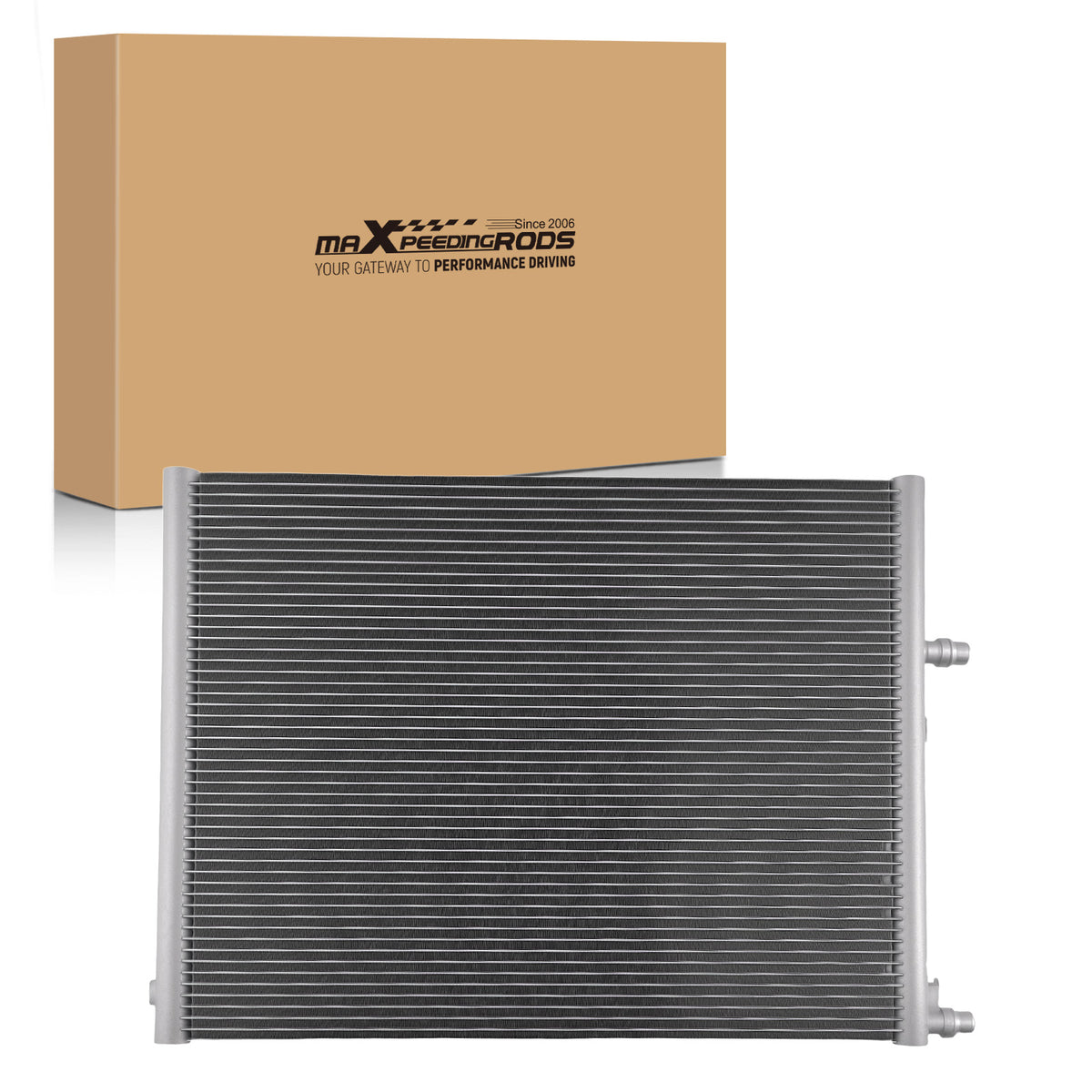 Aluminum Coolant Radiator compatible For BMW 530 740 840 IE 18-20 17117933871 Cross Flow