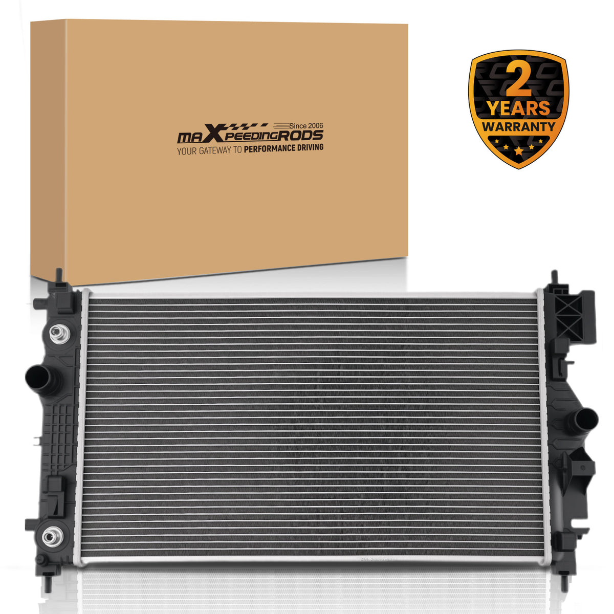 Aluminum Core Radiator compatible For Buick Cascada compatible For Chevy Cruze 1.4L 1.8L GM3010574