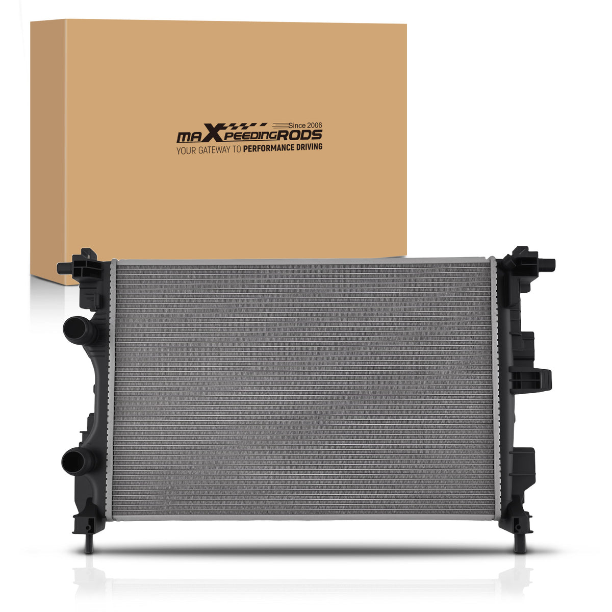 Radiator compatible For Jeep Compass 2017-2022 2.4L / Compatible For Renegade 2017-2021  CU13687Aluminum