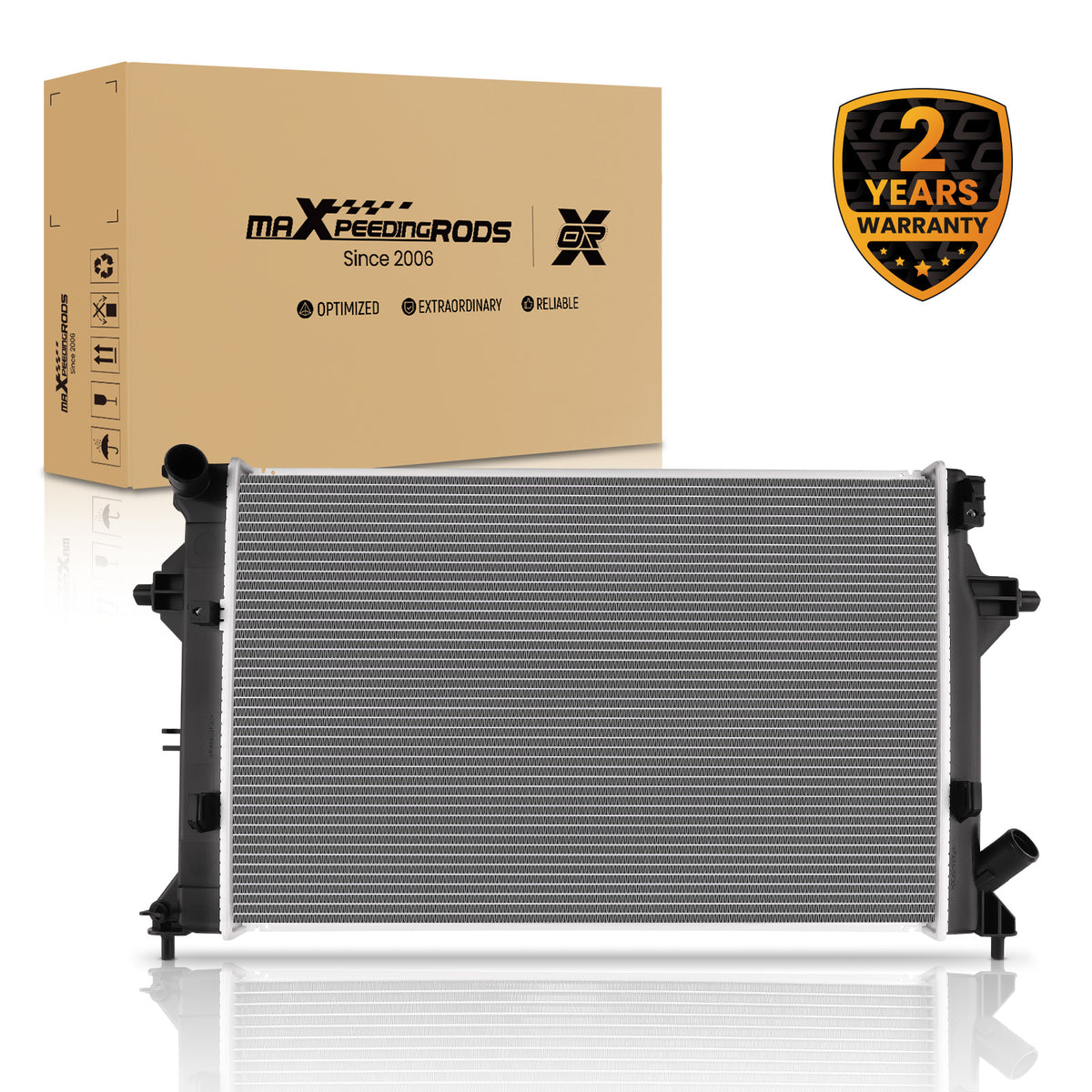 Engine Coolant Radiator Assembly compatible For Hyundai Elantra 2.0L Only 2017-2020  13609