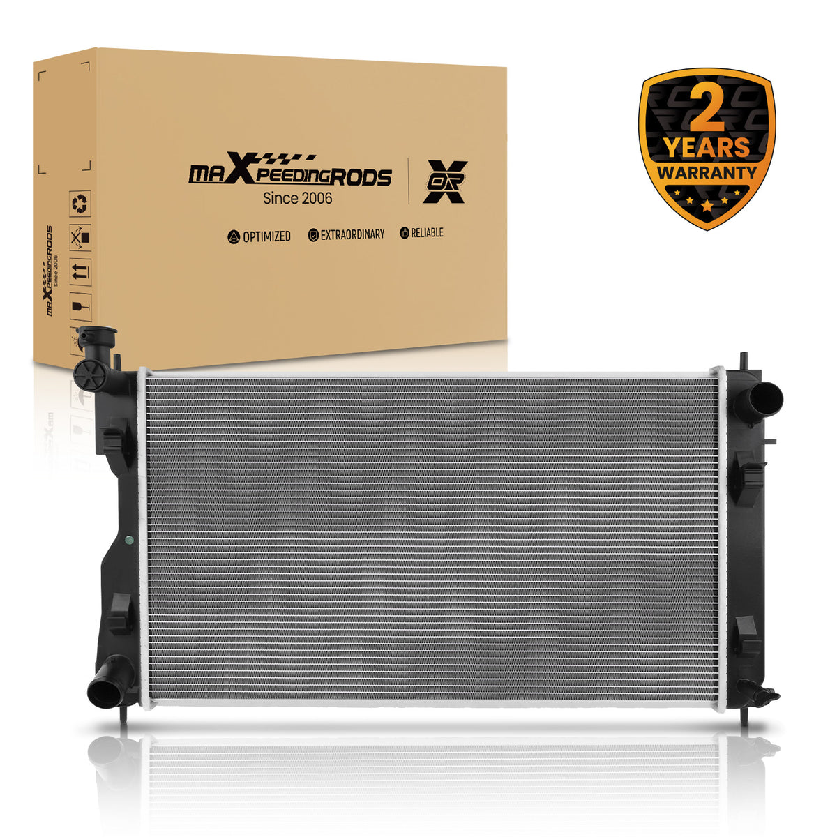 Aluminum Core Radiator compatible For Subaru Impreza 2017-2023 CU13748 13748 SU3010666