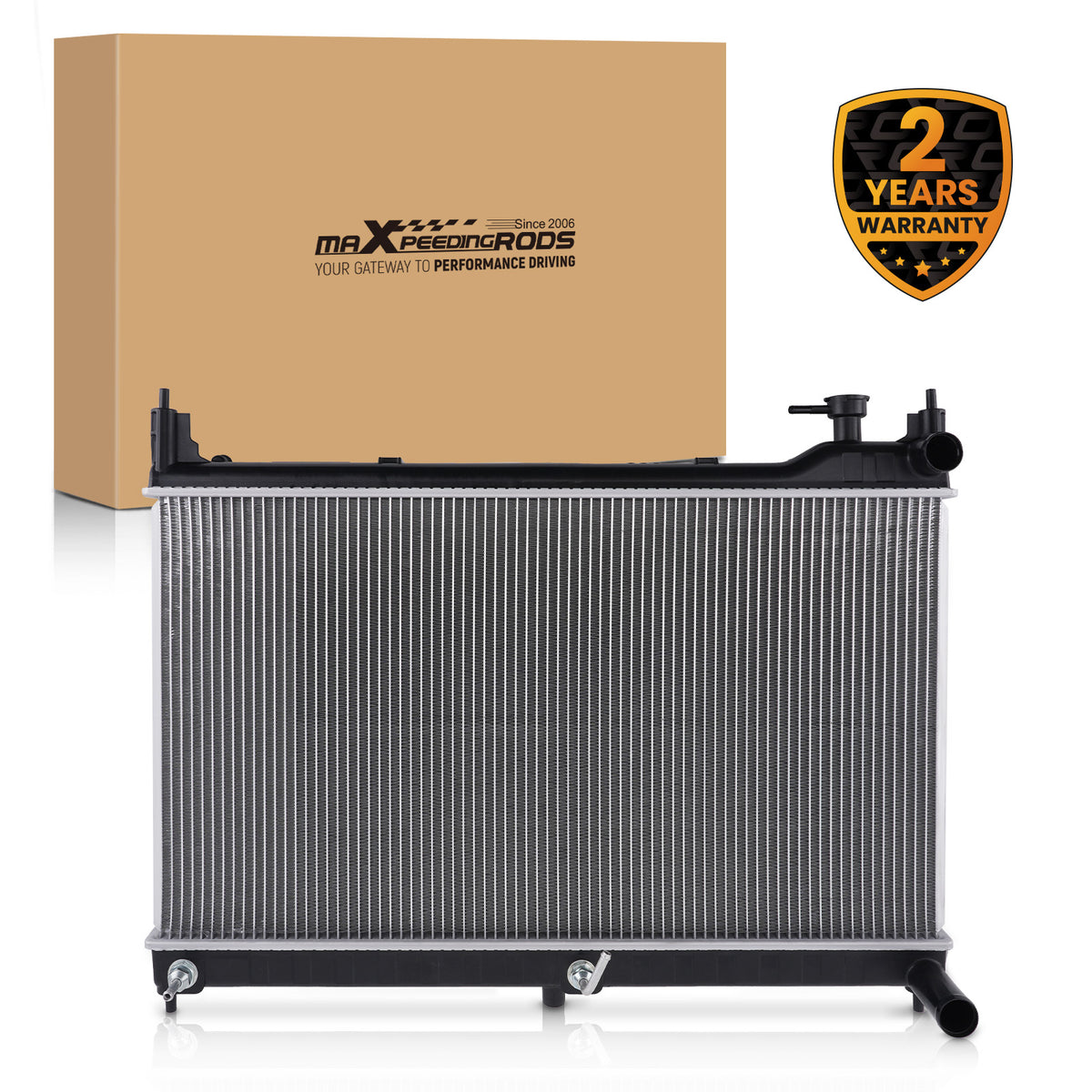 Aluminum Core Radiator compatible For Nissan Murano 3.5L 2015-2021  PR13532A Direct Fit