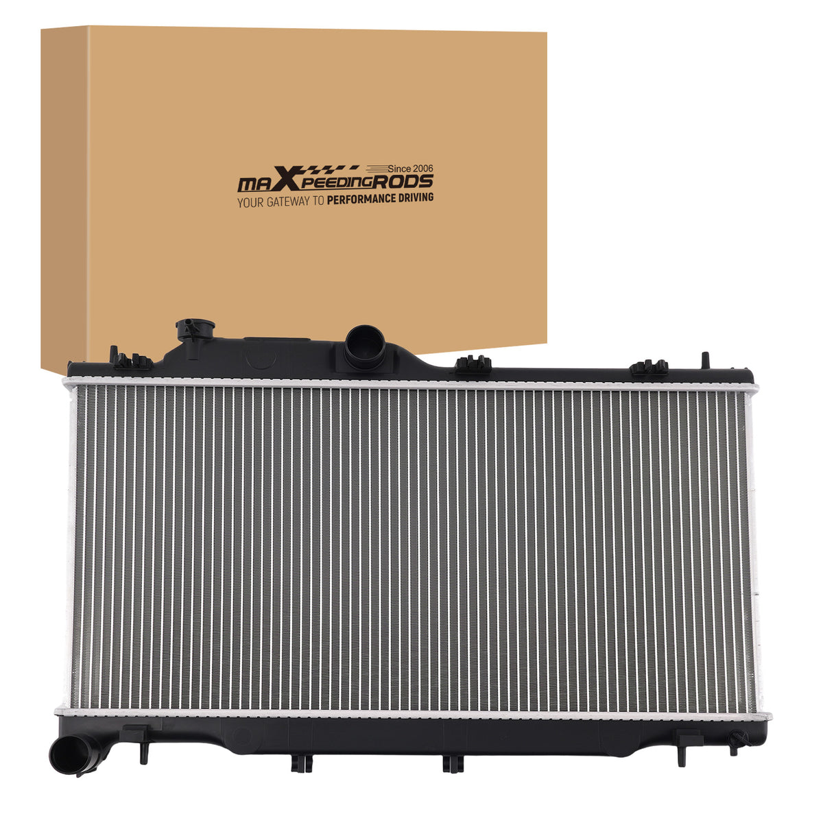 Aluminum Coolant Radiator compatible For Subaru Outback Legacy H4 2.5L 2015-2019 13461