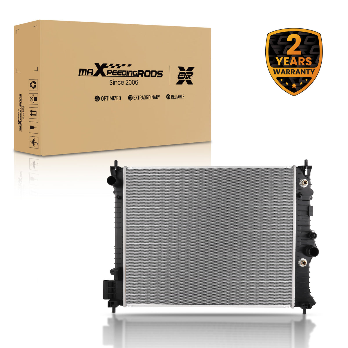 Radiator compatible For Chevrolet Trax 1.4L 2015 - 2020 Vehicle Built in Mexico 8013511