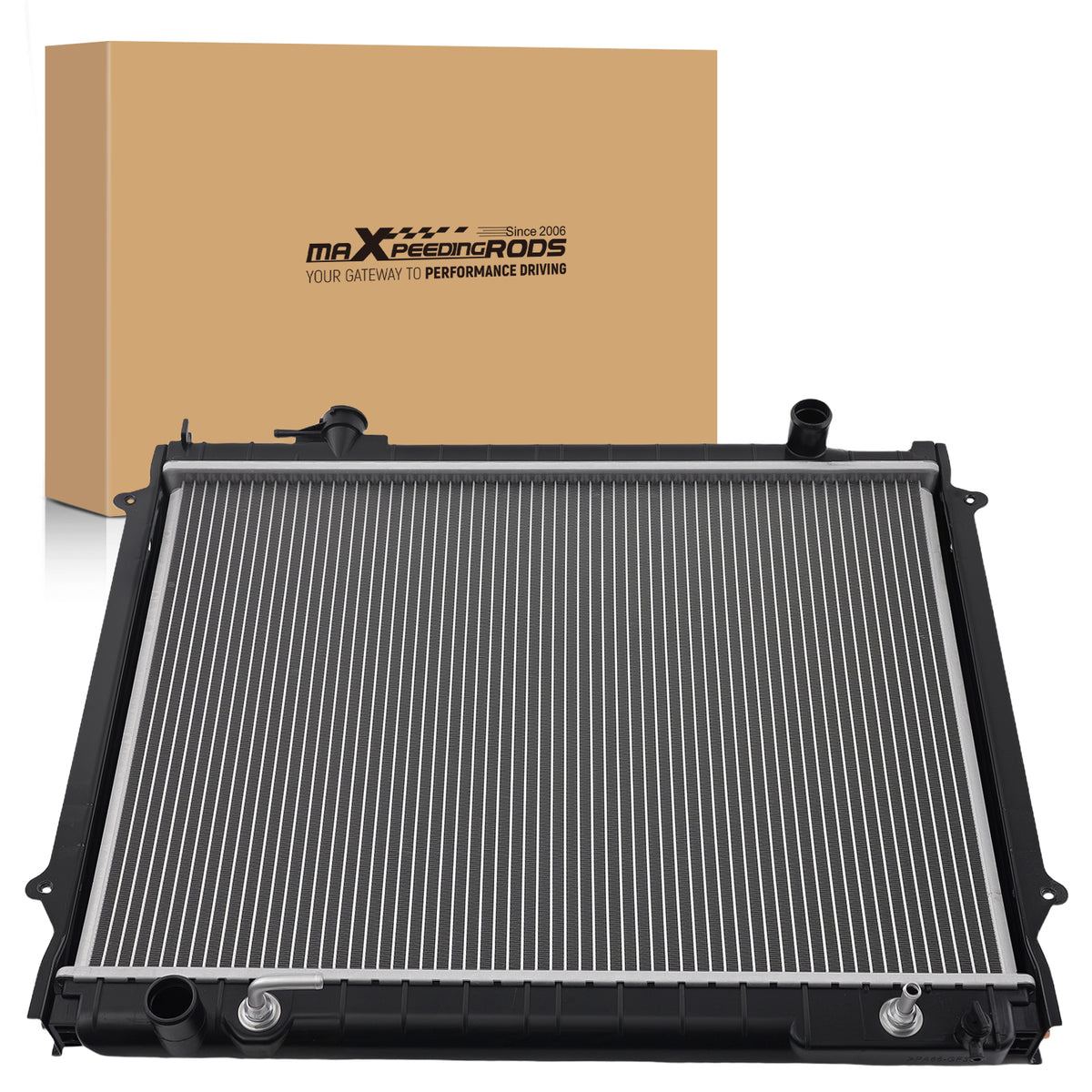 Aluminum Coolant Radiator compatible For Toyota Tacoma 2.4L 2.7L 3.4L 95-04 1778C CU1778