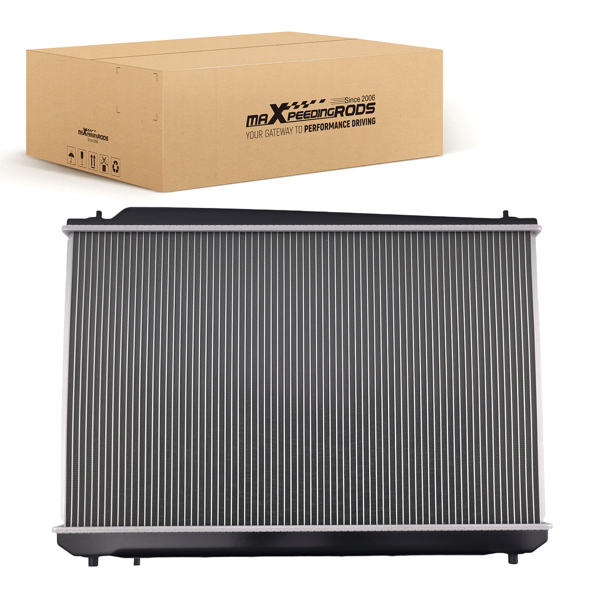 Aluminum Coolant Radiator compatible For Toyota Sienna 3.0L 1998-2003 164000A072