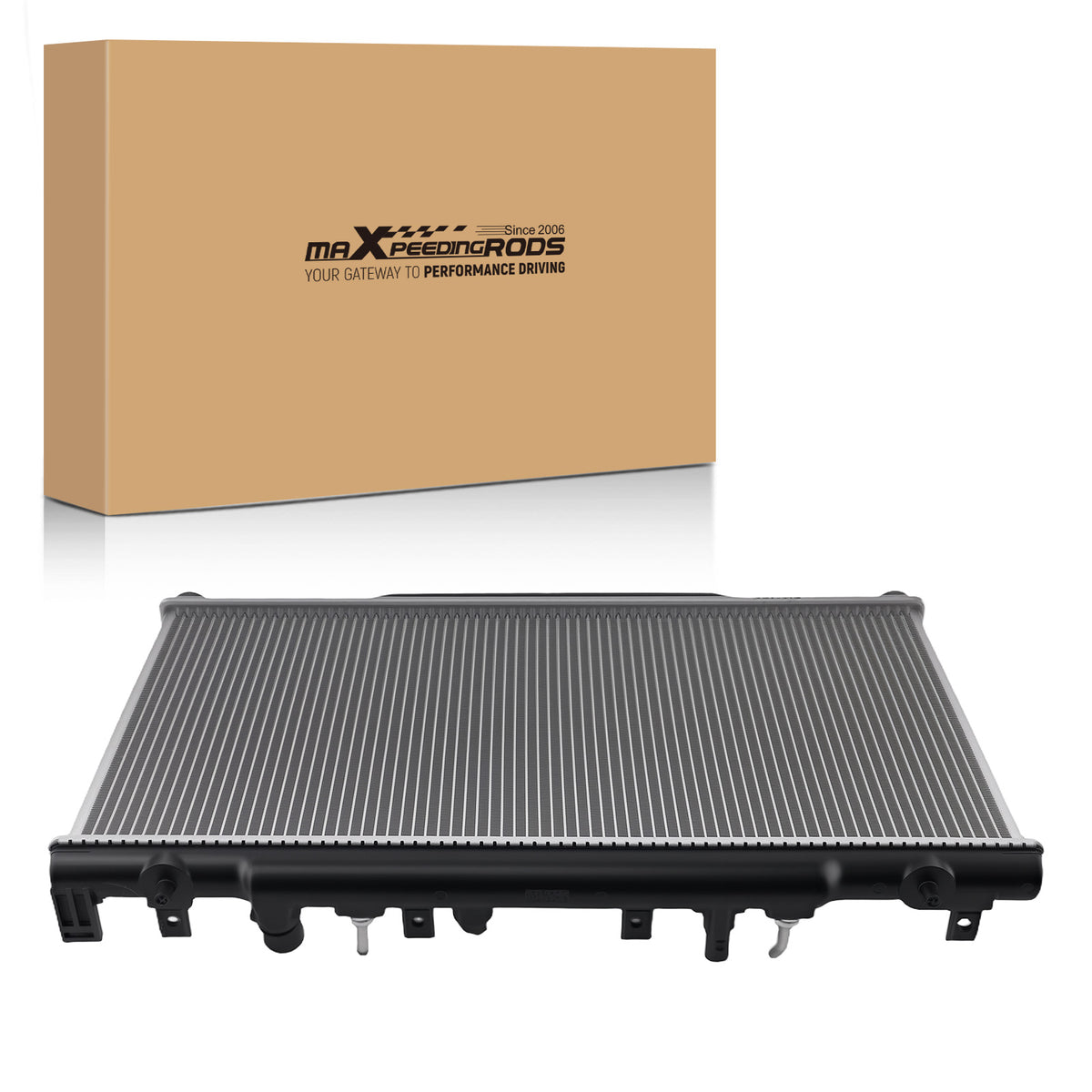 Aluminum Core Assembly Radiator compatible For Honda CR-V/Element 02-06 2744 Direct Fit