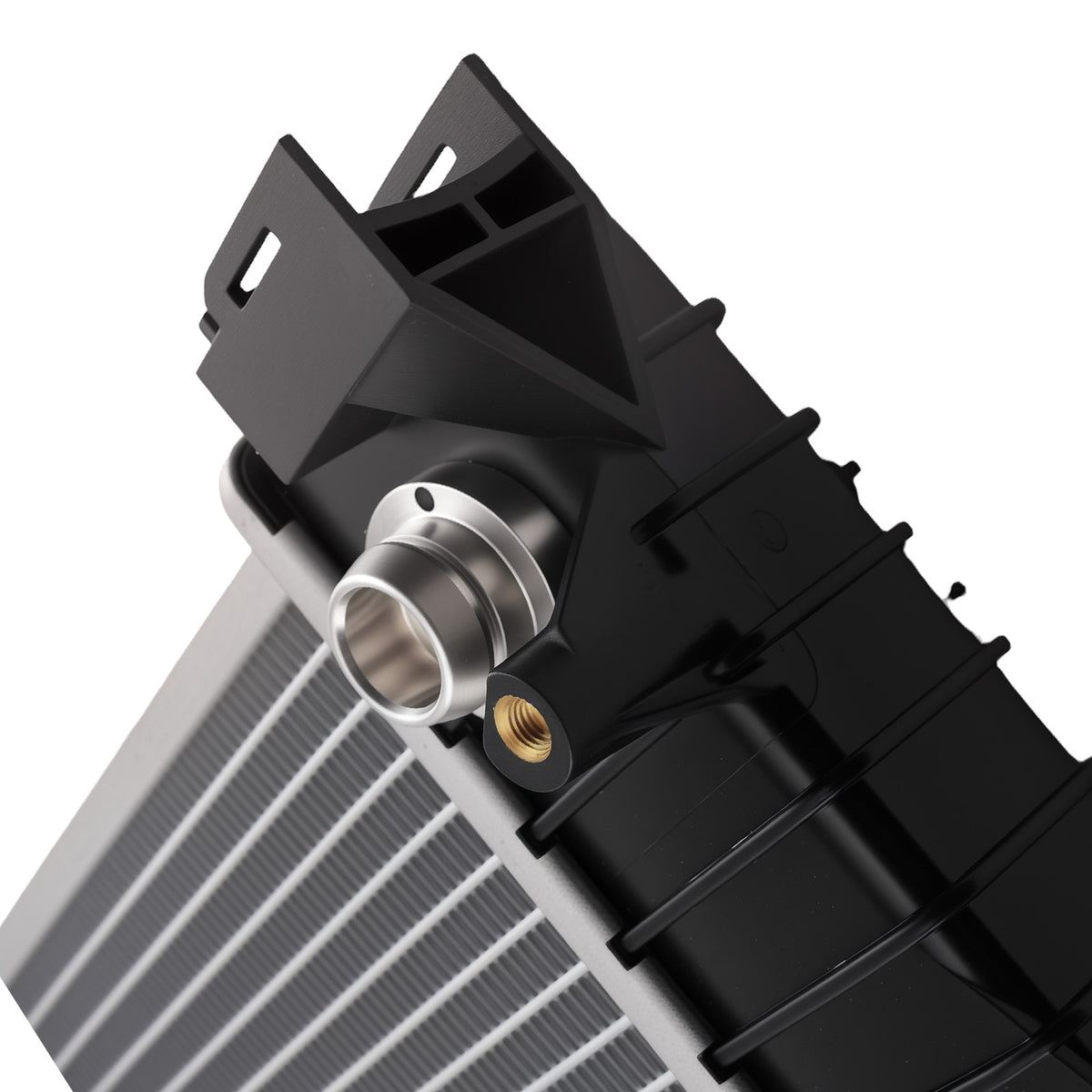 Aluminum Coolant Radiator compatible For Audi A4 2003-2008 8E0121251B CU2556 AT