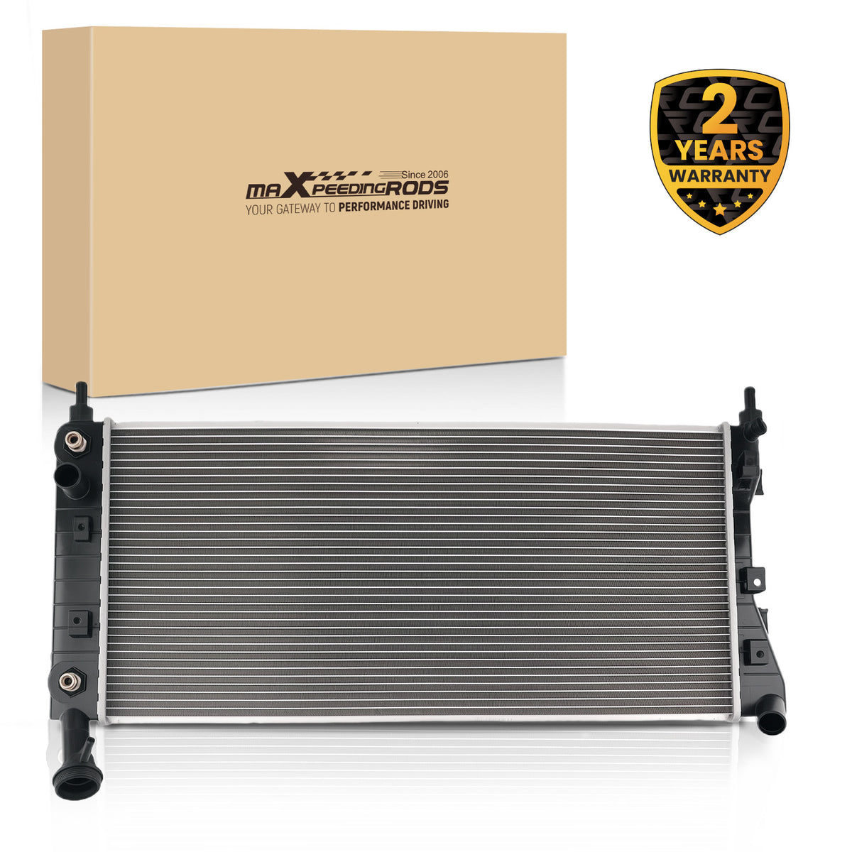 Aluminum Coolant Radiator compatible For Chevy Monte Carlo 3.4L 3.8L 2004-2005 2710