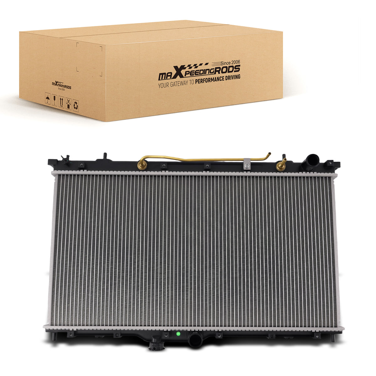 Aluminum Cooling Radiator compatible For Mitsubishi Galant 2004-2012 CU2723 AT