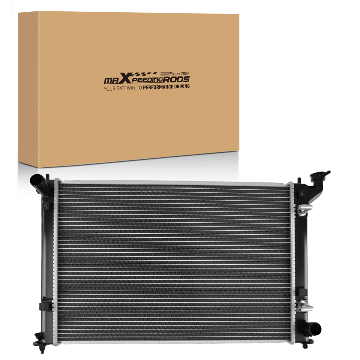 Aluminum Coolant Radiator compatible For Scion tC 2.4L 2005-2010 1640022190 A2776