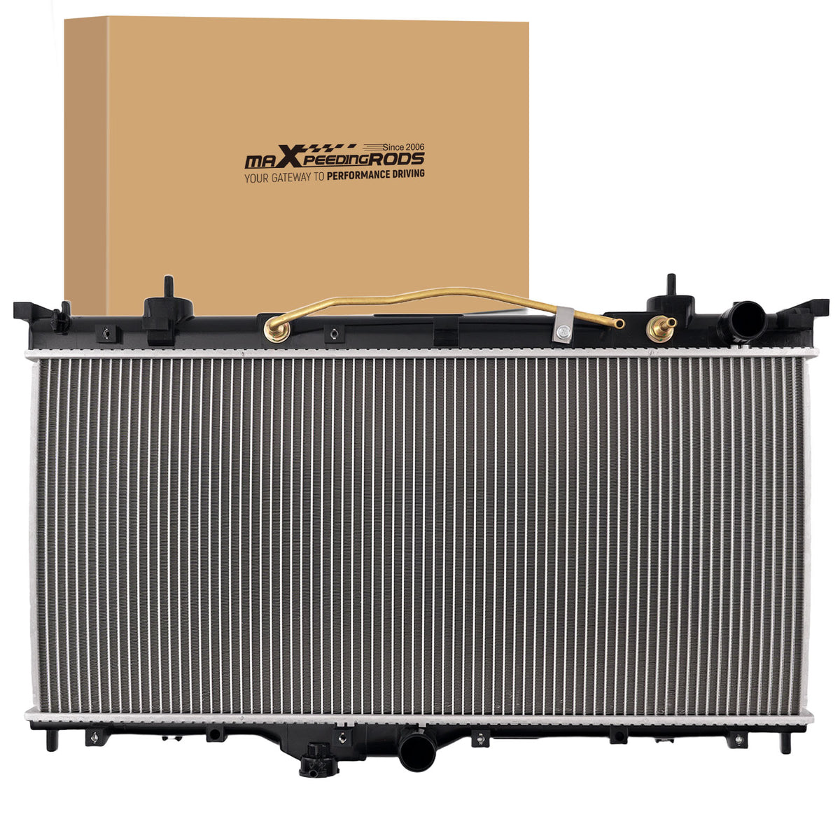 Coolant Radiator compatible For Mitsubishi Eclipse 2.4L 3.8L 06-12 CU2842 AT