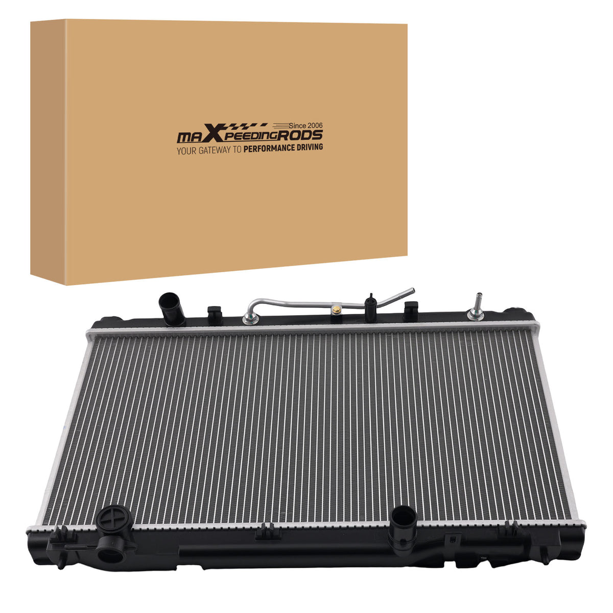 Aluminum Engine Cooling Radiator compatible For Toyota Camry 2.4L 2007-2009 164000H240