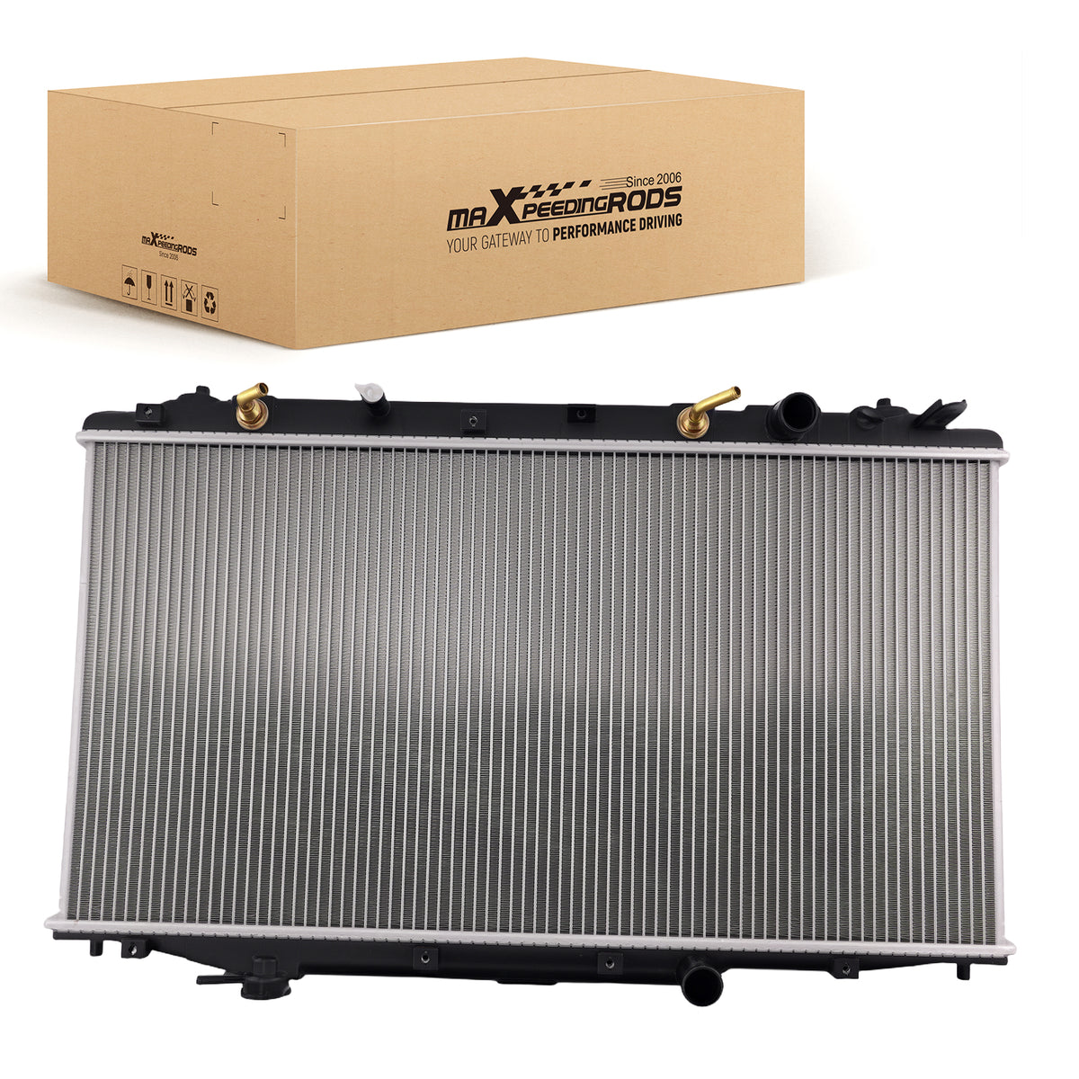 Engine Radiator compatible For Acura RDX 2013-2018 compatible For Honda Accord 2008-2012 3.5L V6 CU2989