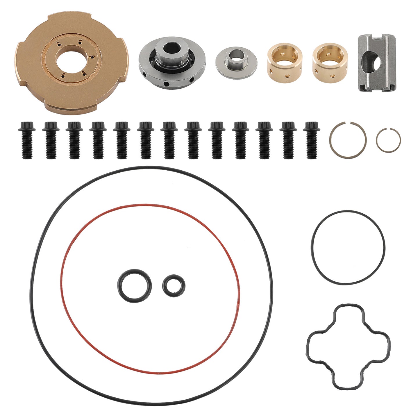 Turbo Rebuild Repair Kit compatible For Ford GTP38 F250 F350 F450 7.3L 94-03 Turbocharger