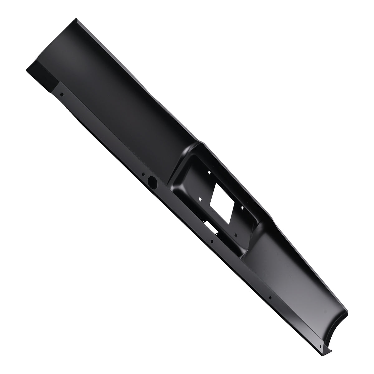 Black Primed Rear Roll Pan compatible For Chevy Colorado Canyon 2004-2012 Steel