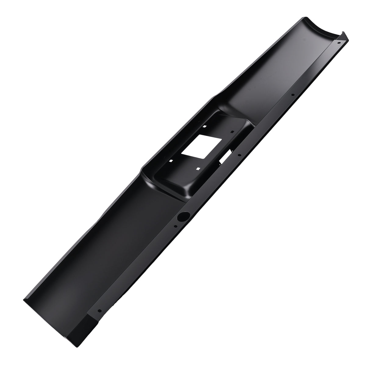 Black Primed Rear Roll Pan compatible For Chevy Colorado Canyon 2004-2012 Steel