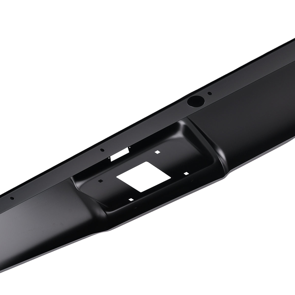 Black Primed Rear Roll Pan compatible For Chevy Colorado Canyon 2004-2012 Steel