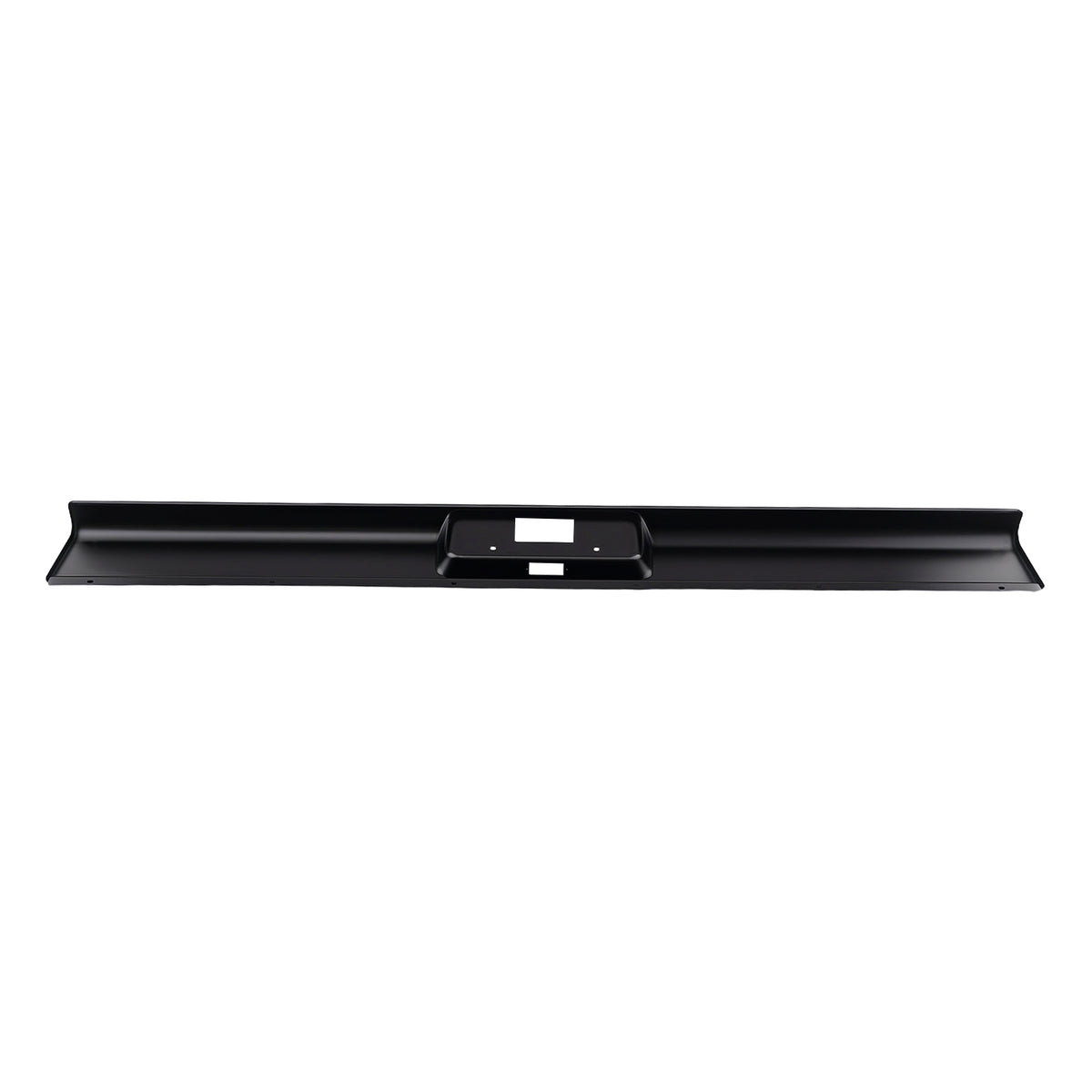 Black Primed Rear Roll Pan compatible For Chevy C10 Fleetside 1973-1987 Steel
